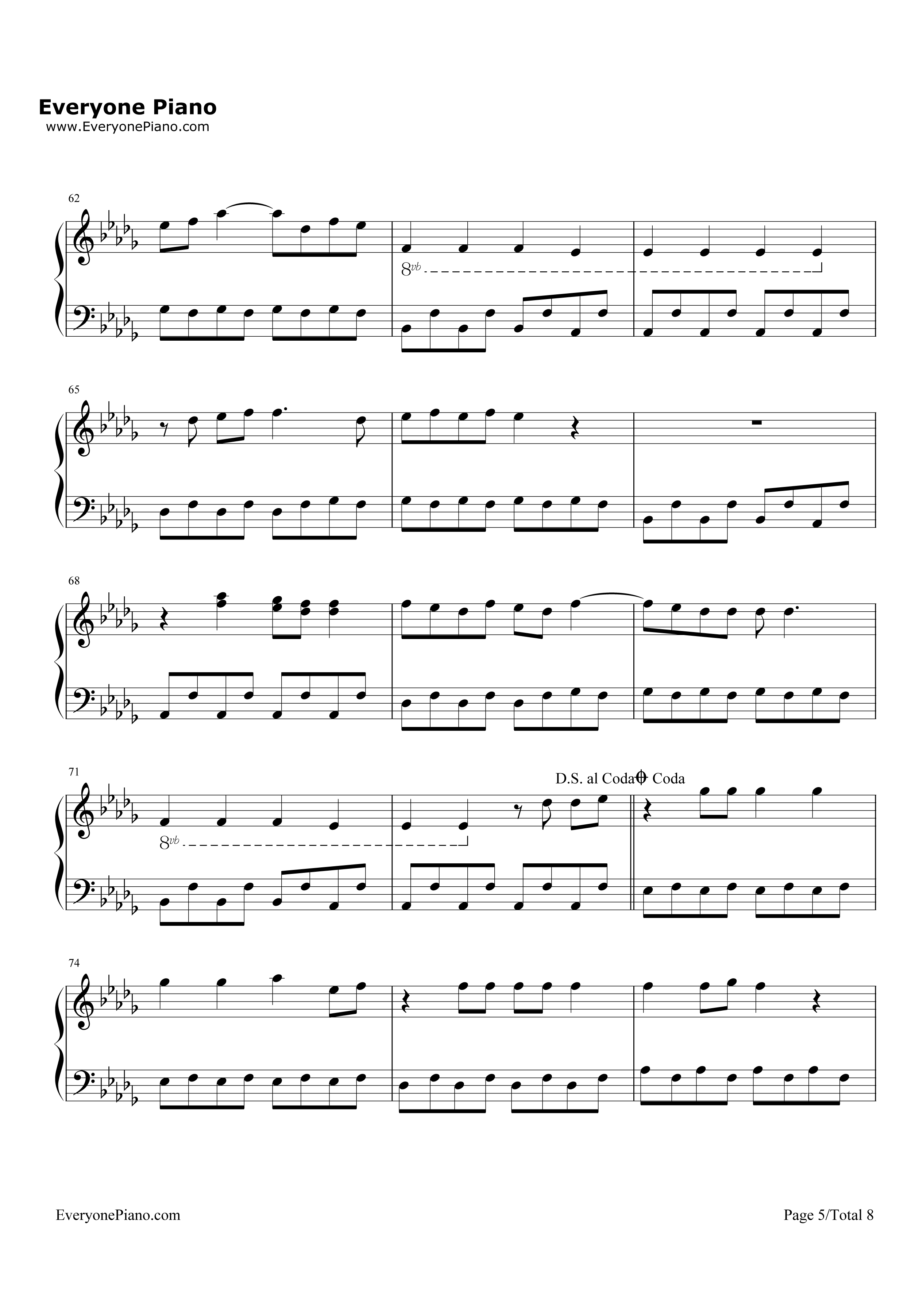 Let_It_Go钢琴谱_James_Bay