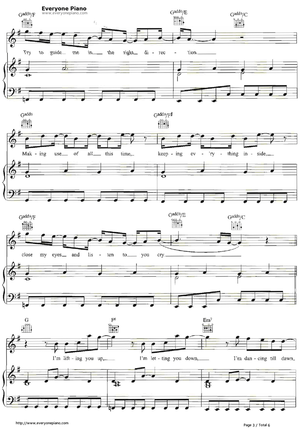 Must_Get_Out钢琴谱_Maroon_5