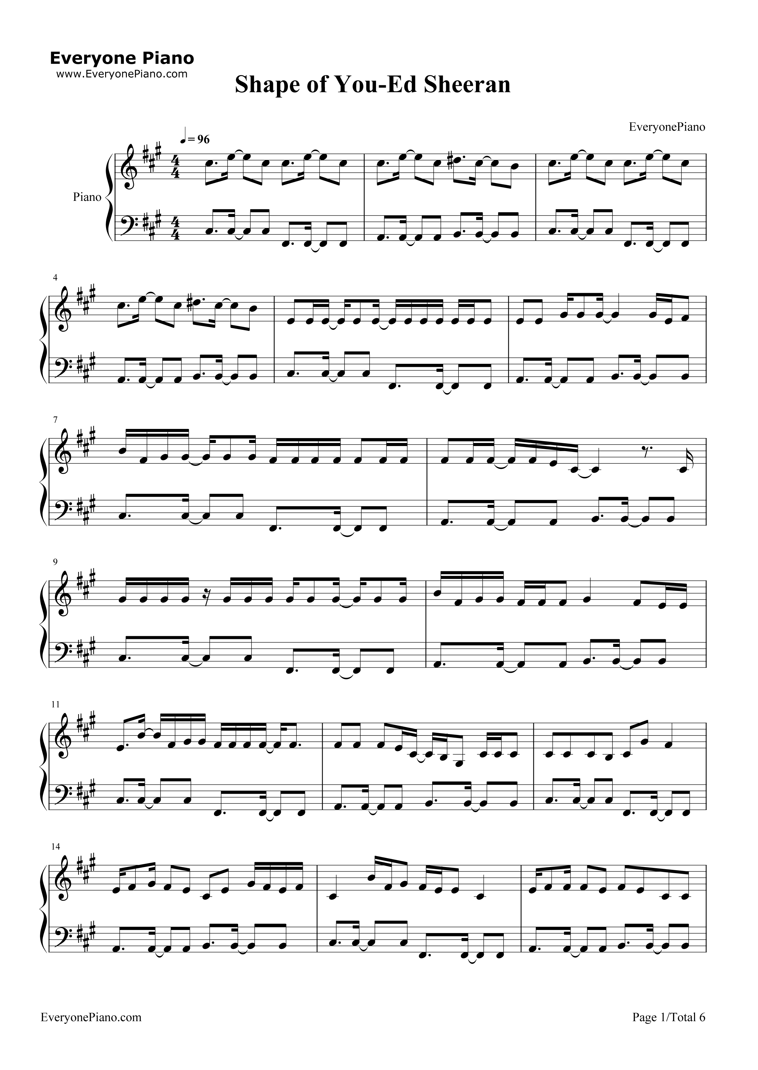 Shape_of_You钢琴谱_Ed_Sheeran