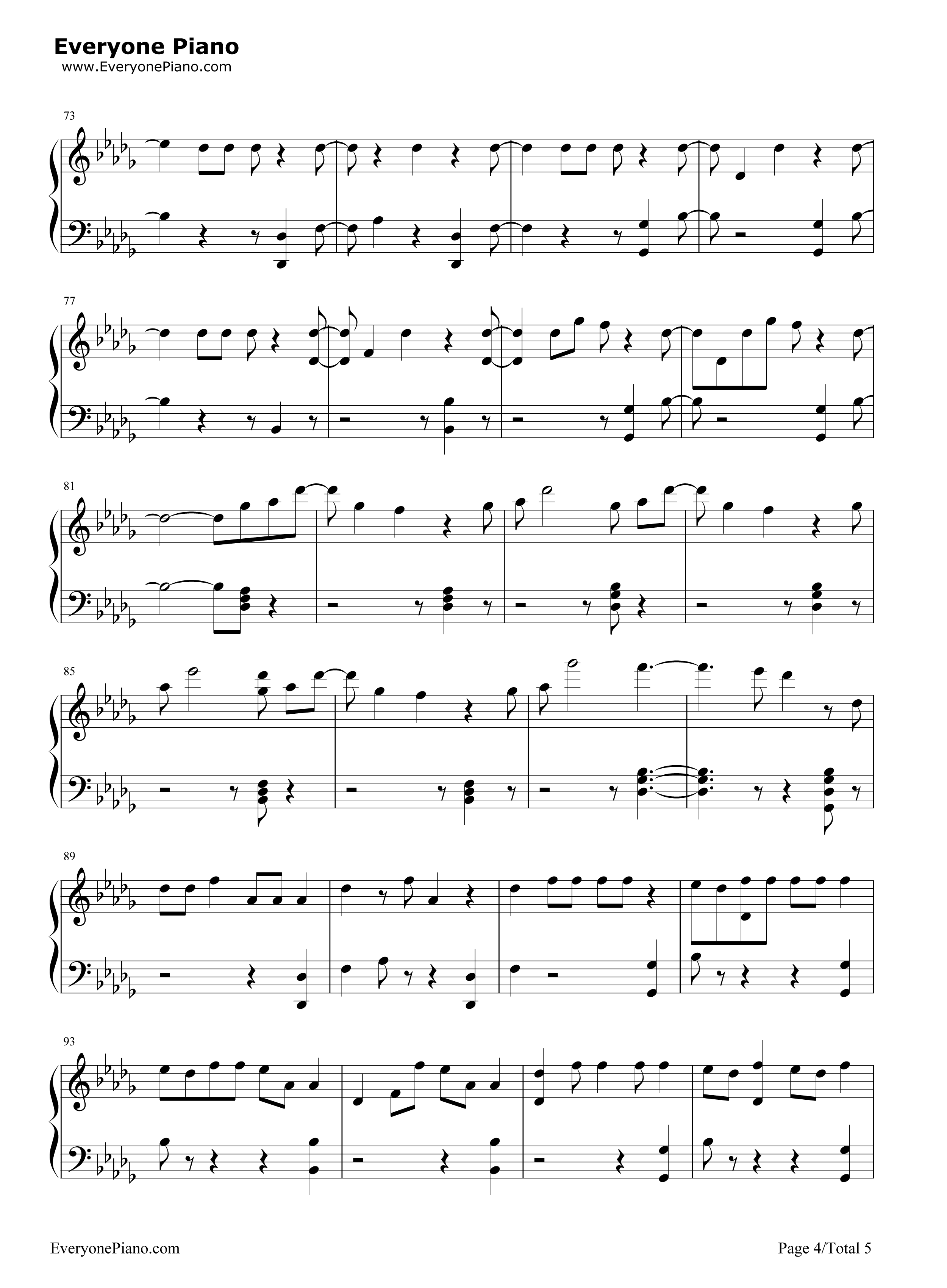 Hymn钢琴谱_Kesha