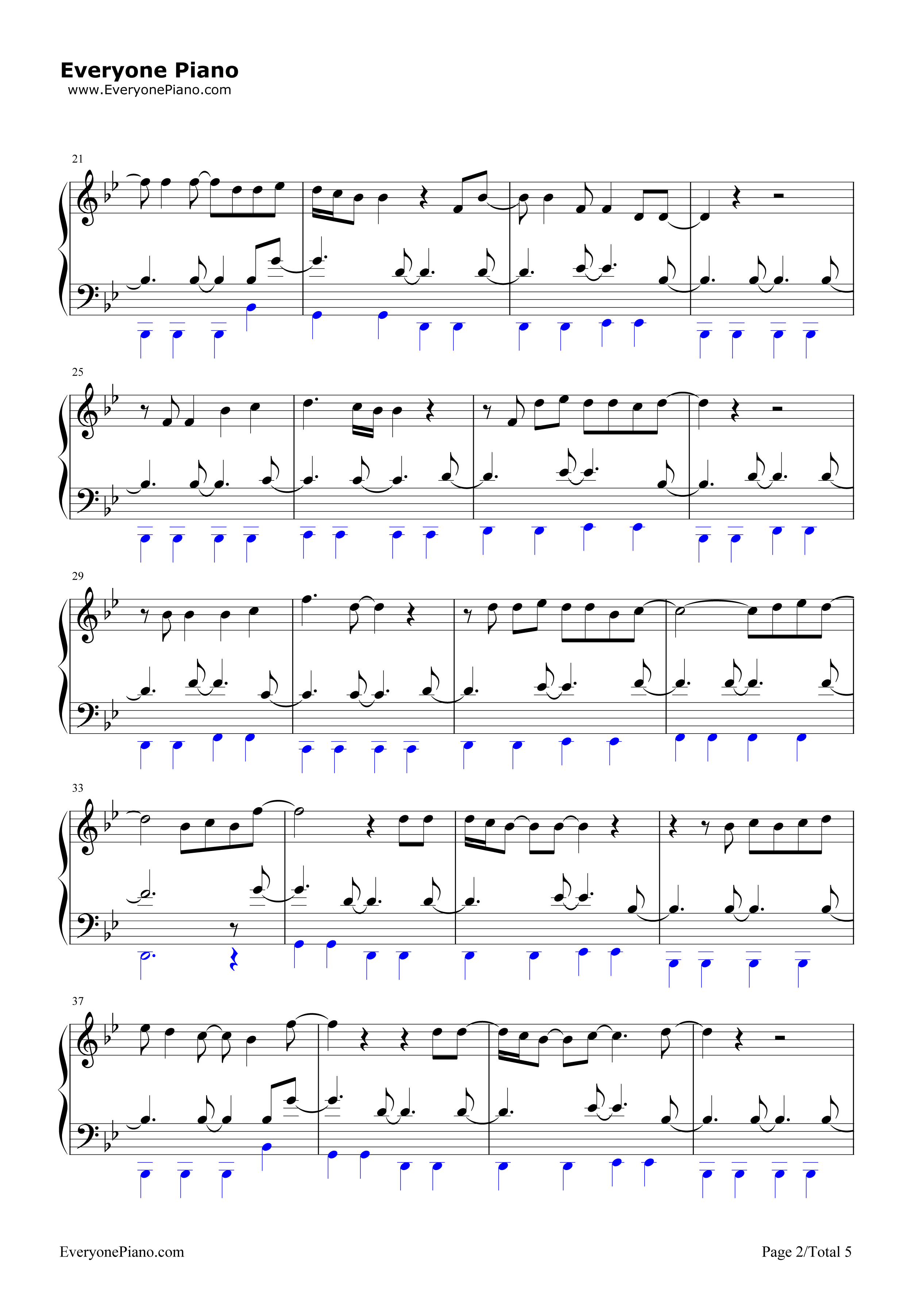 Small_Bump钢琴谱_Ed_Sheeran