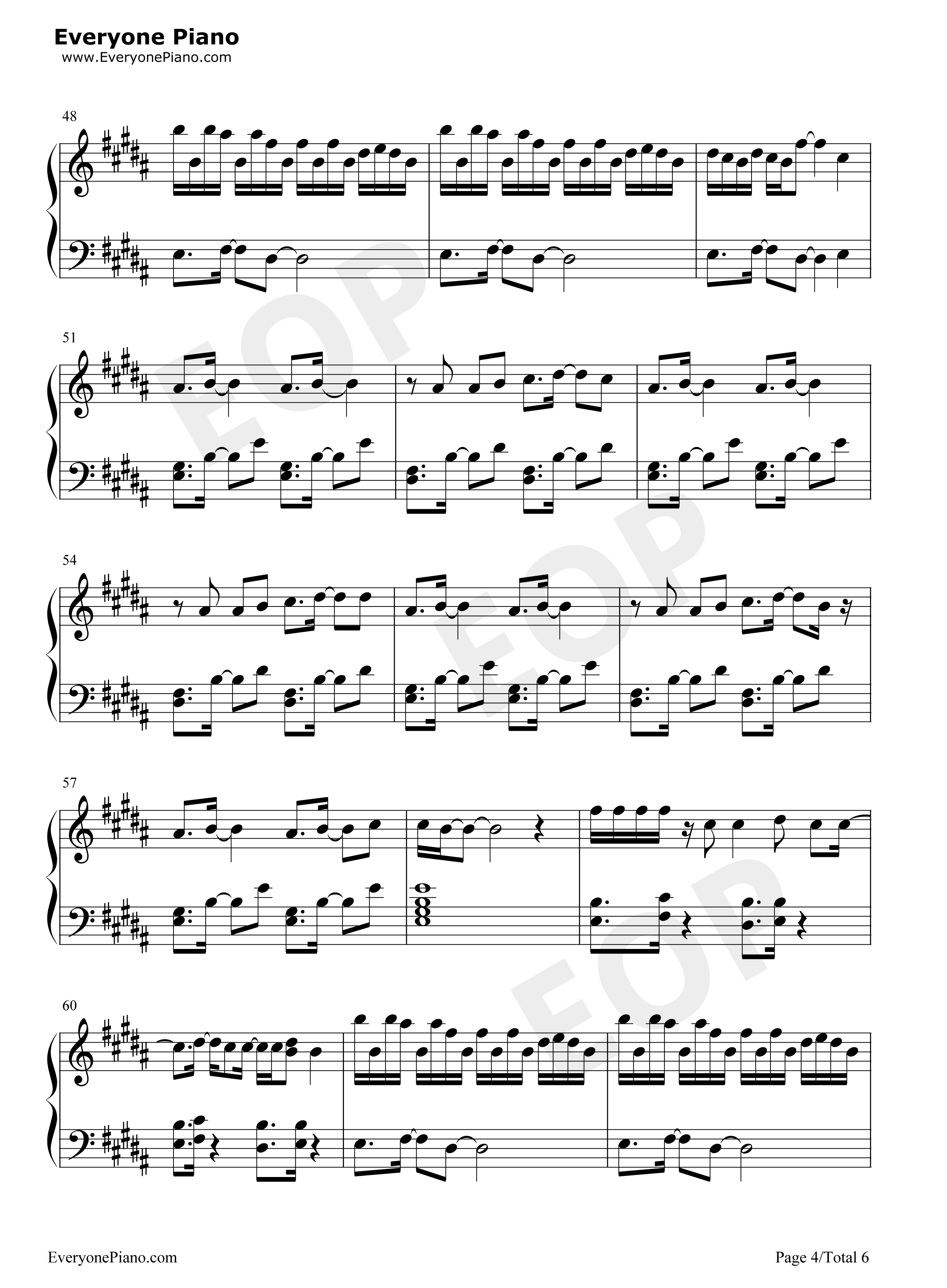 A_Thousand_Miles钢琴谱_Vanessa_Carlton