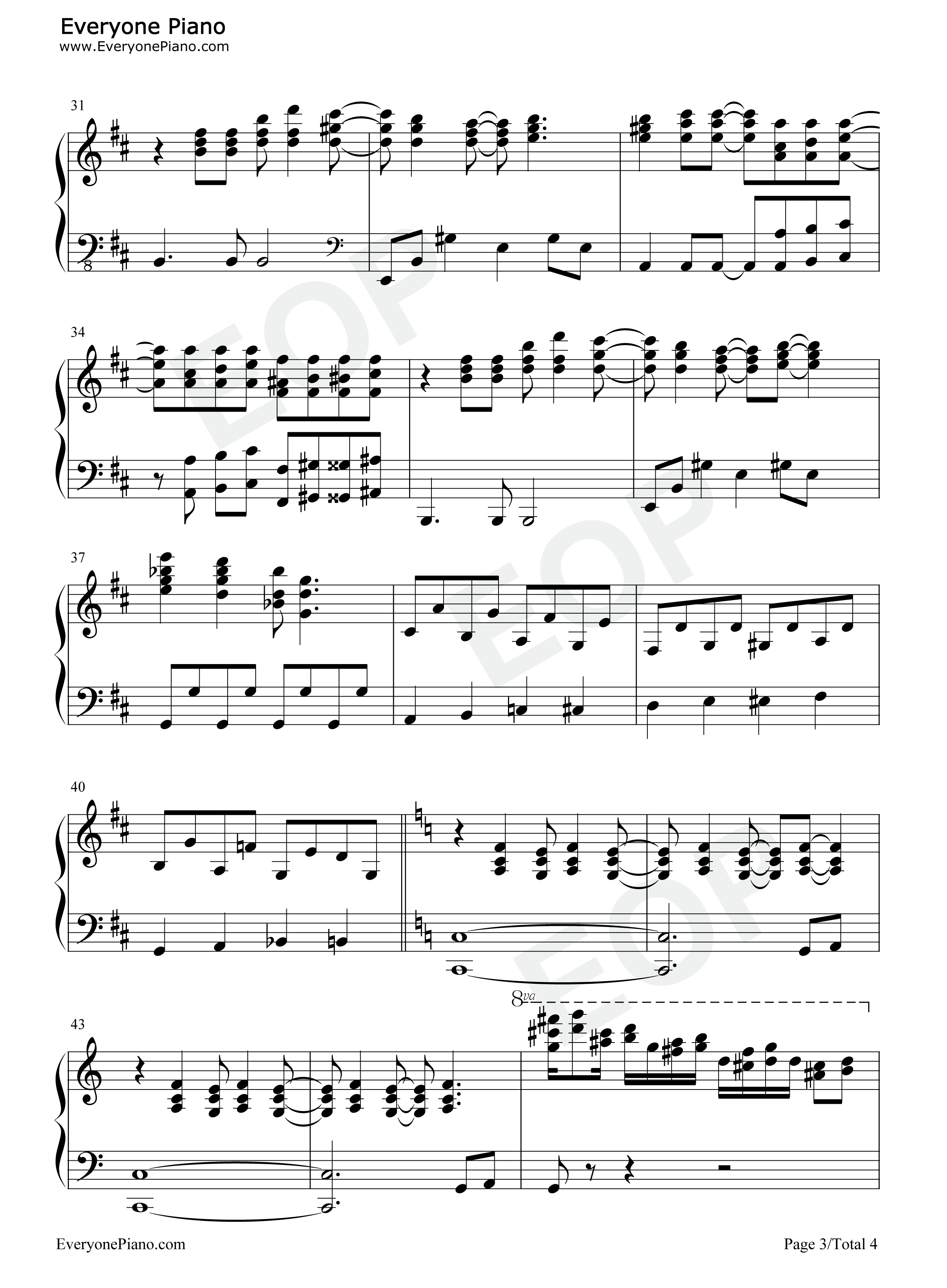 怀念的旋律钢琴谱_理查德·克莱德曼_Richard_Clayderman