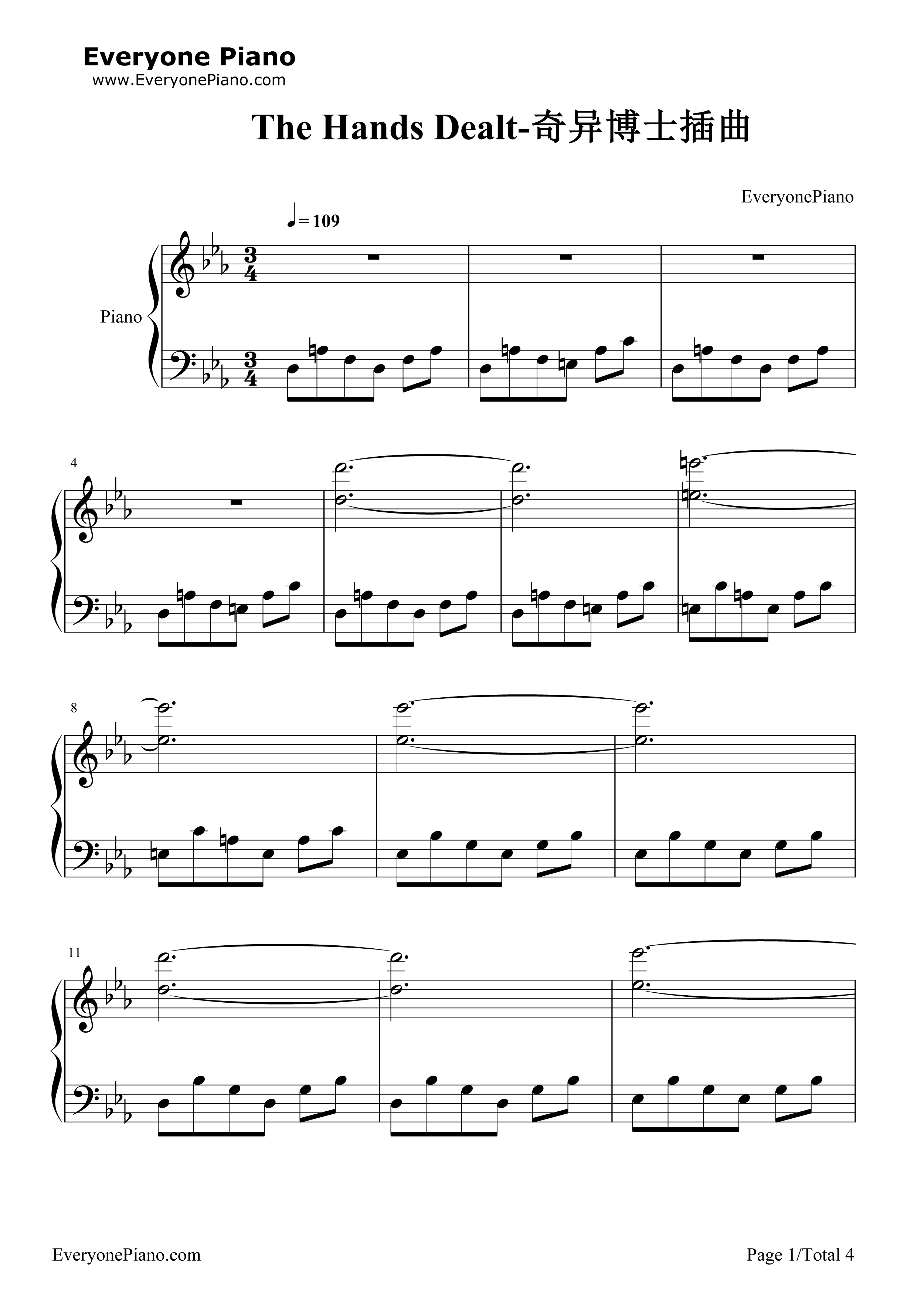 The_Hands_Dealt钢琴谱_Michael_Giacchino