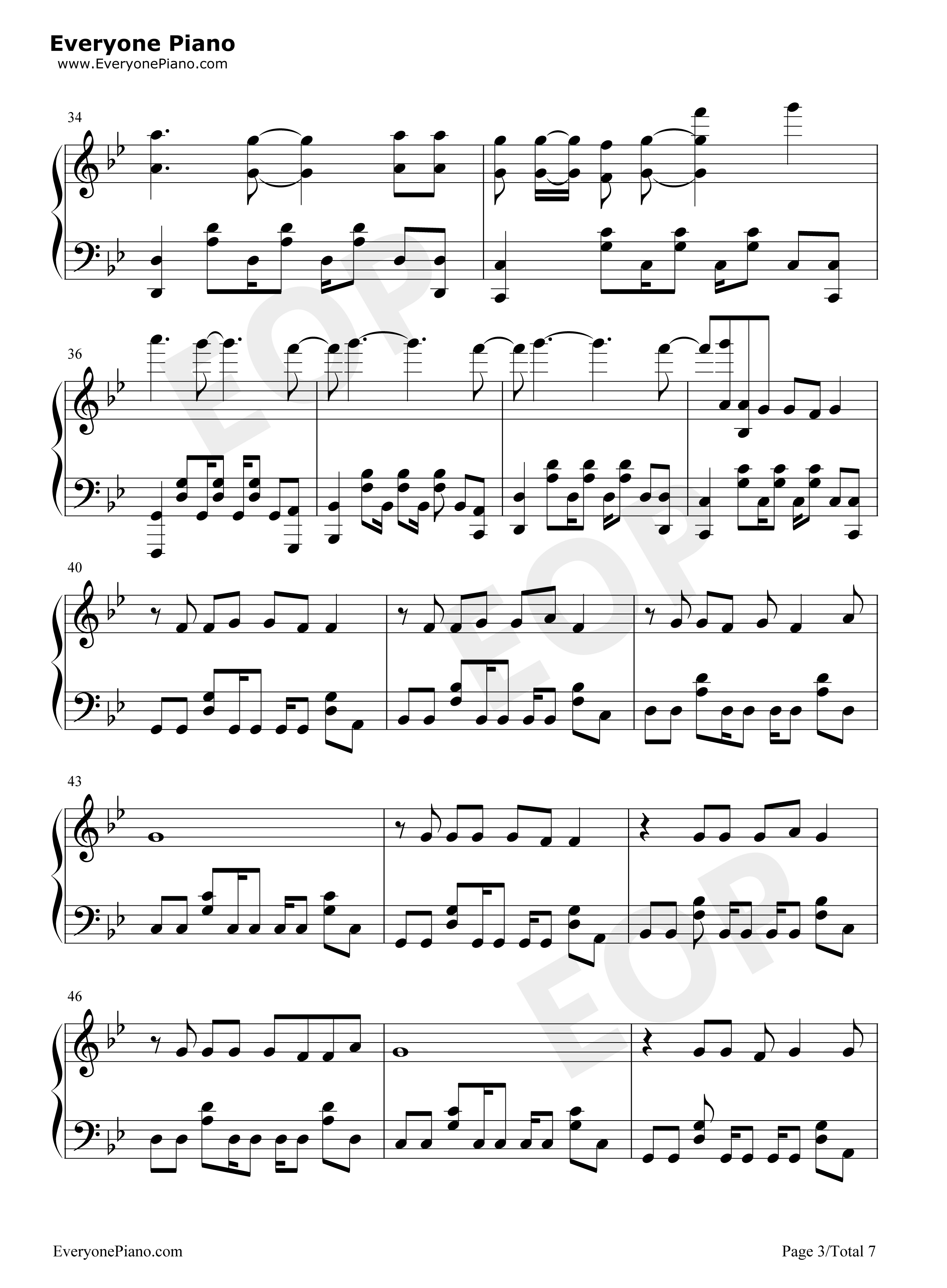 Love_Me_Again钢琴谱_John_Newman