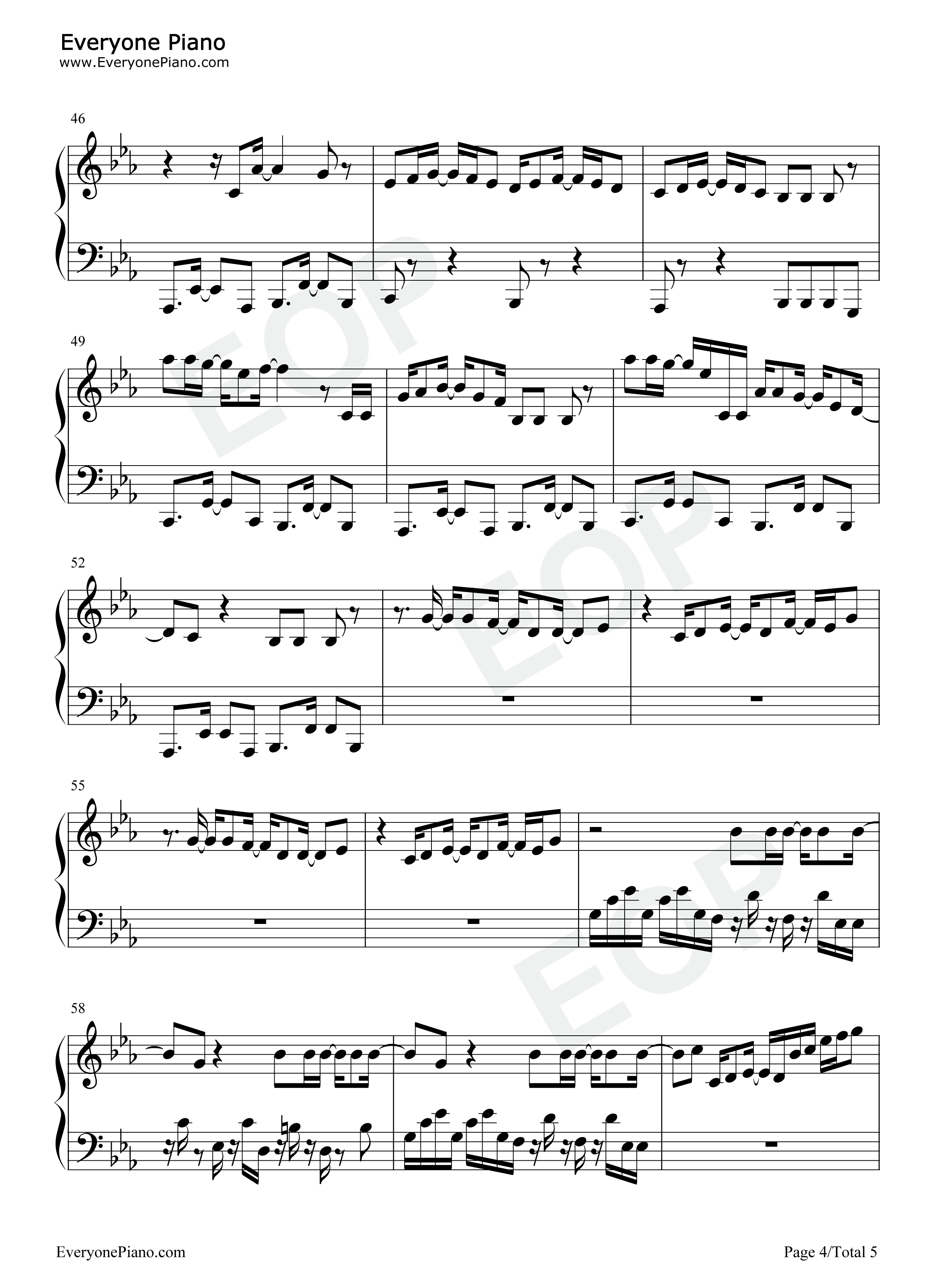 Dont_Go_Yet钢琴谱_Camila_Cabello