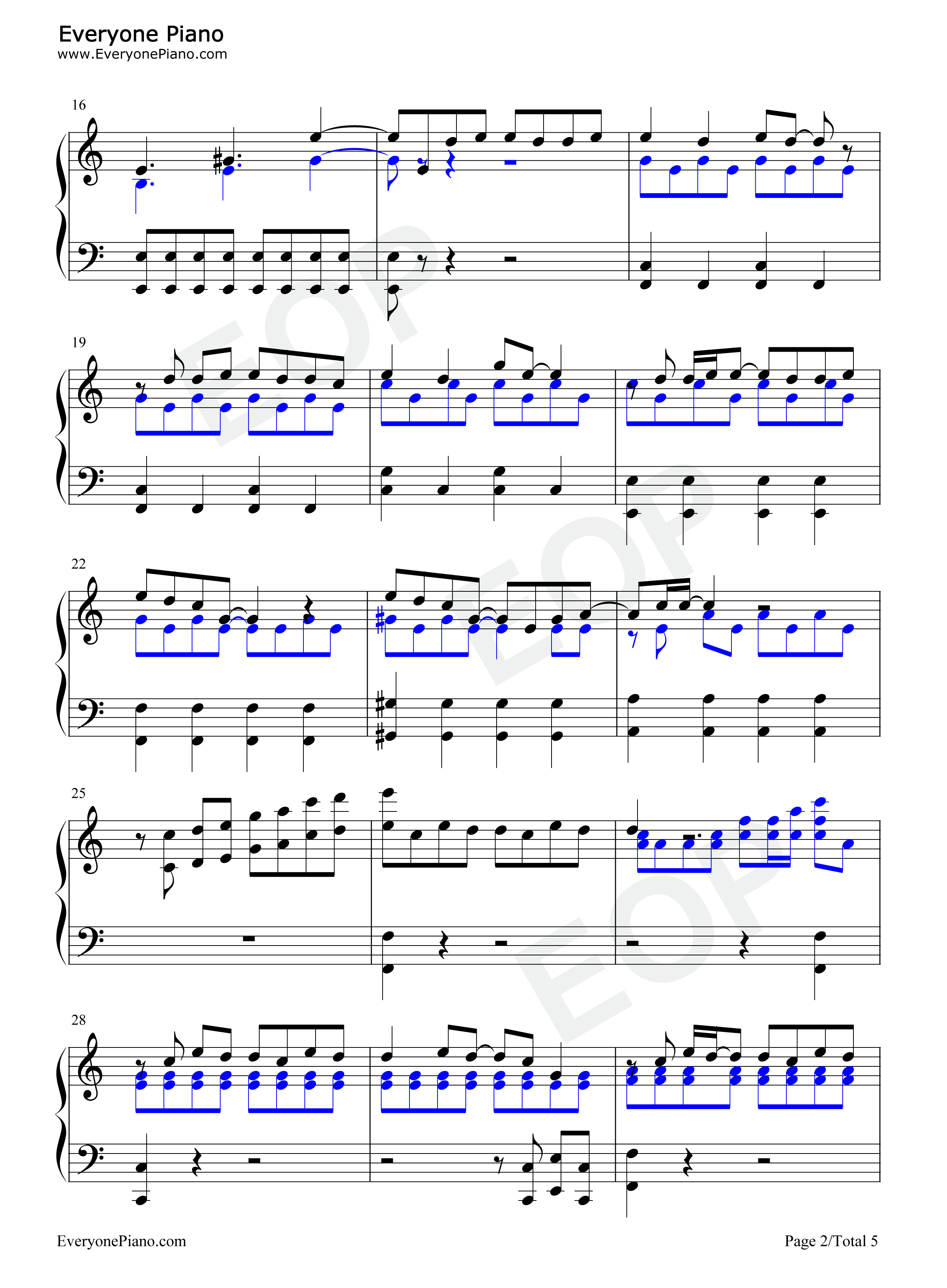 Turn_On_The_Lights钢琴谱_Jamie_Cullum