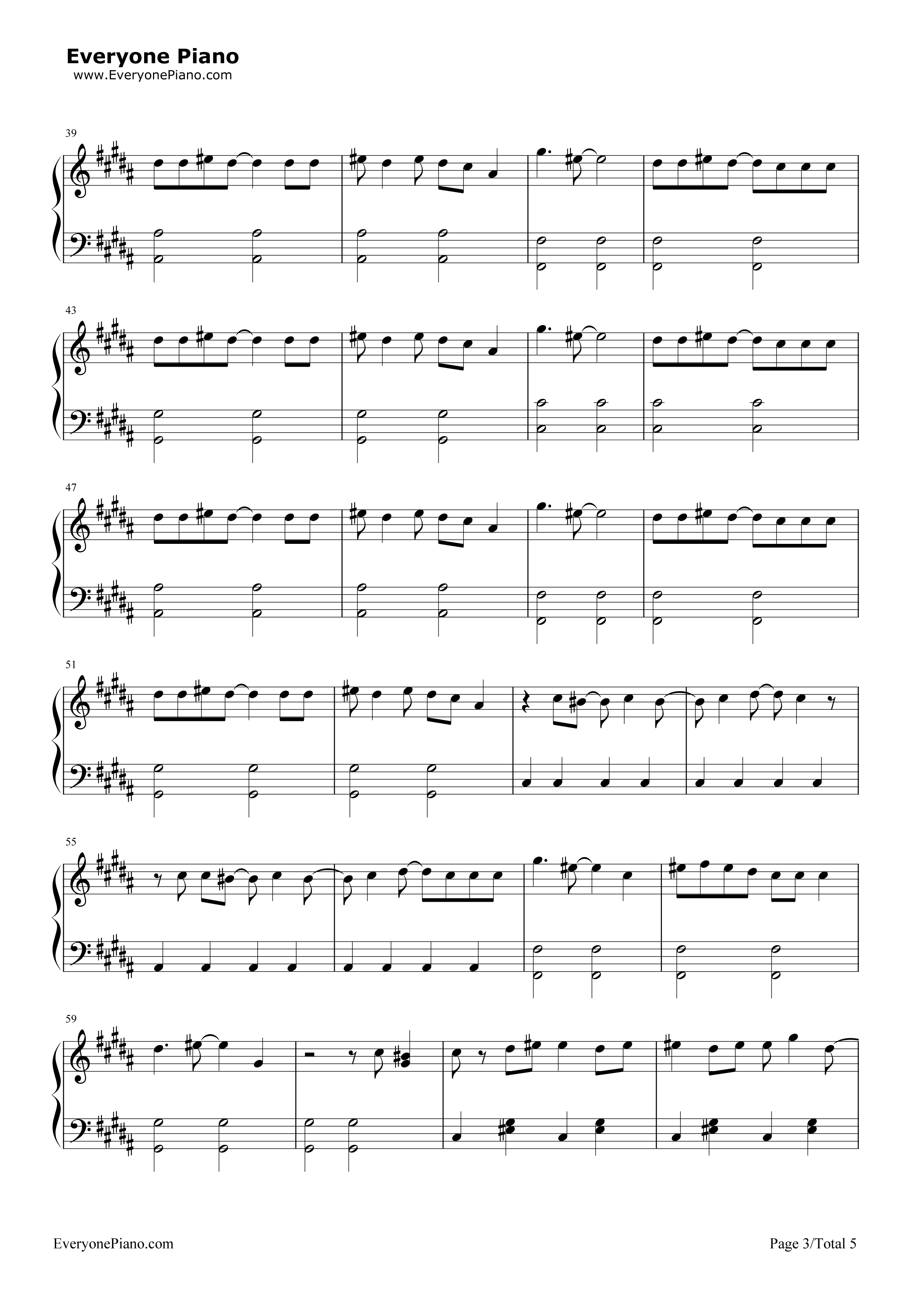 Sweeter_Than_Fiction钢琴谱_Taylor_Swift