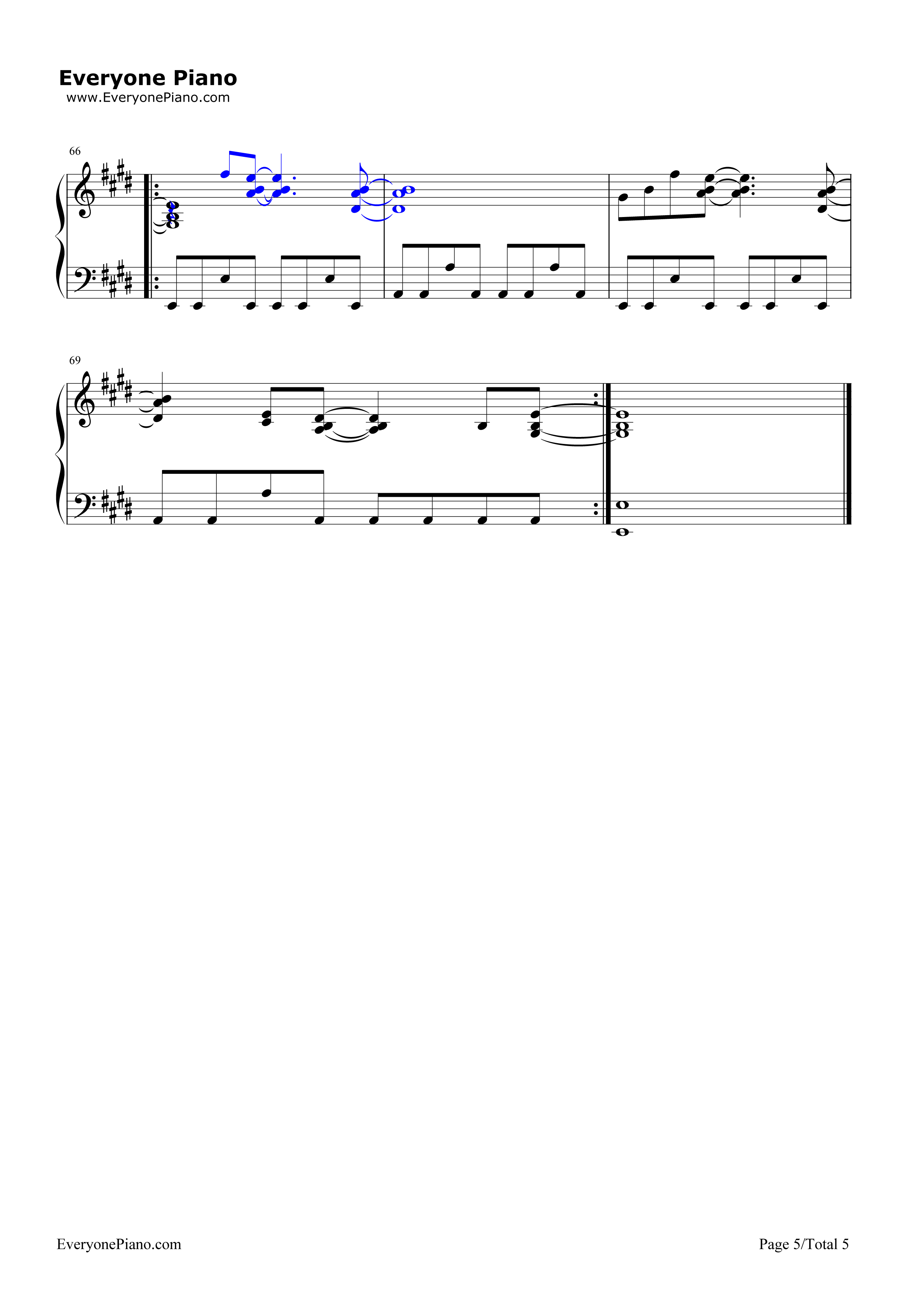 Falling_Over_Me钢琴谱_Demi_Lovato