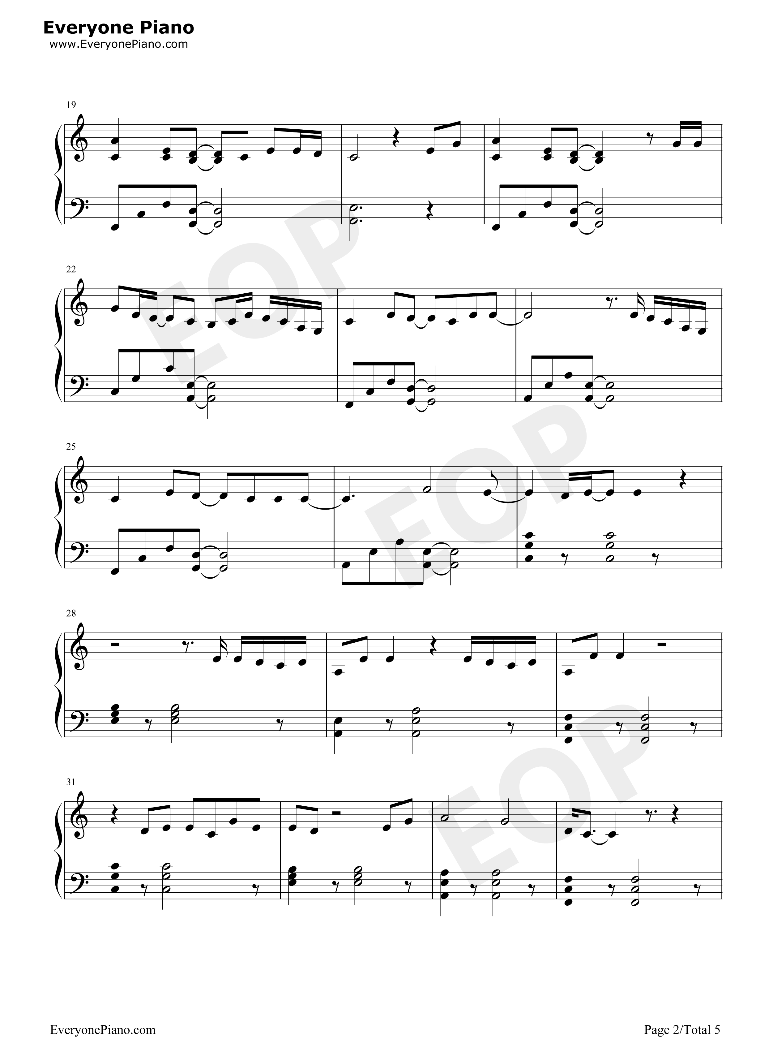 Love_Someone钢琴谱_Lukas_Graham