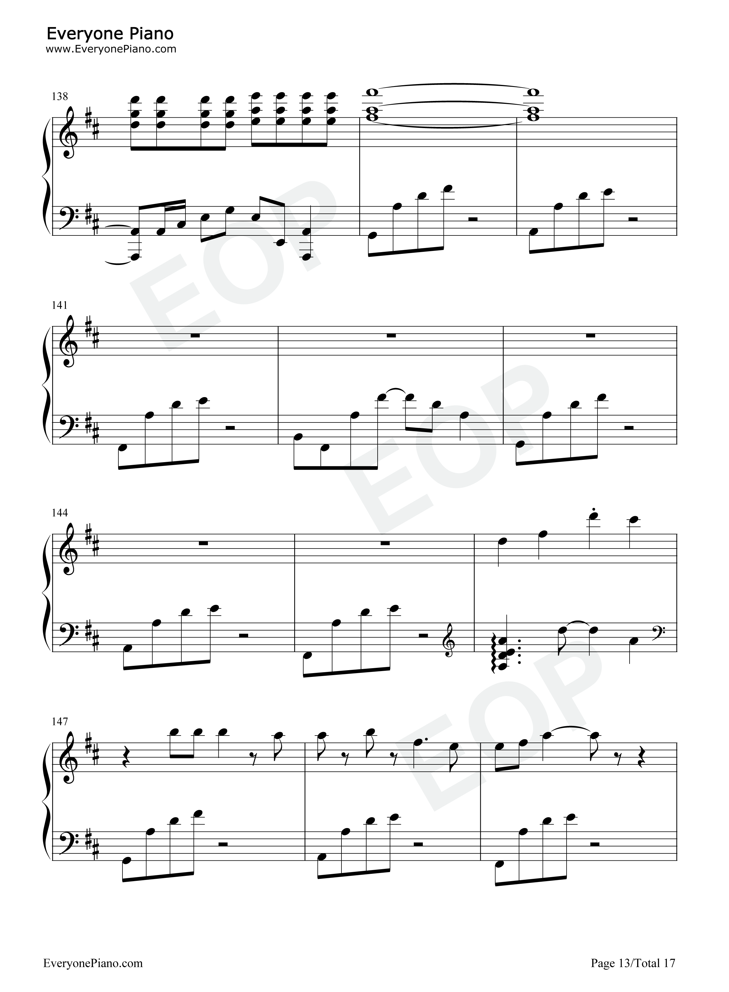 ケアレス钢琴谱_ClariS