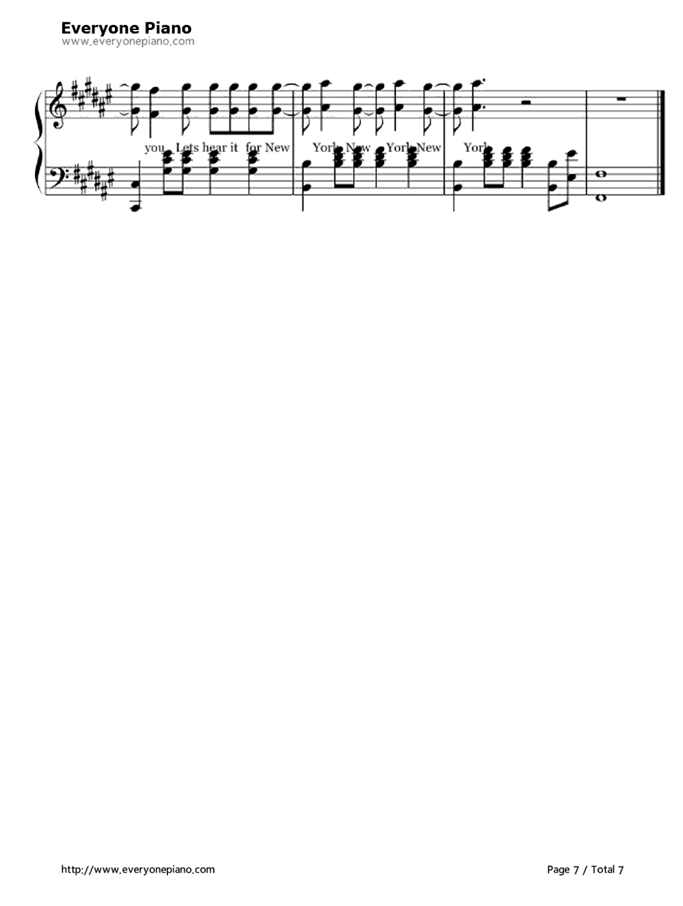 Empire_State_Of_Mind_Part_2钢琴谱_Alicia_Keys