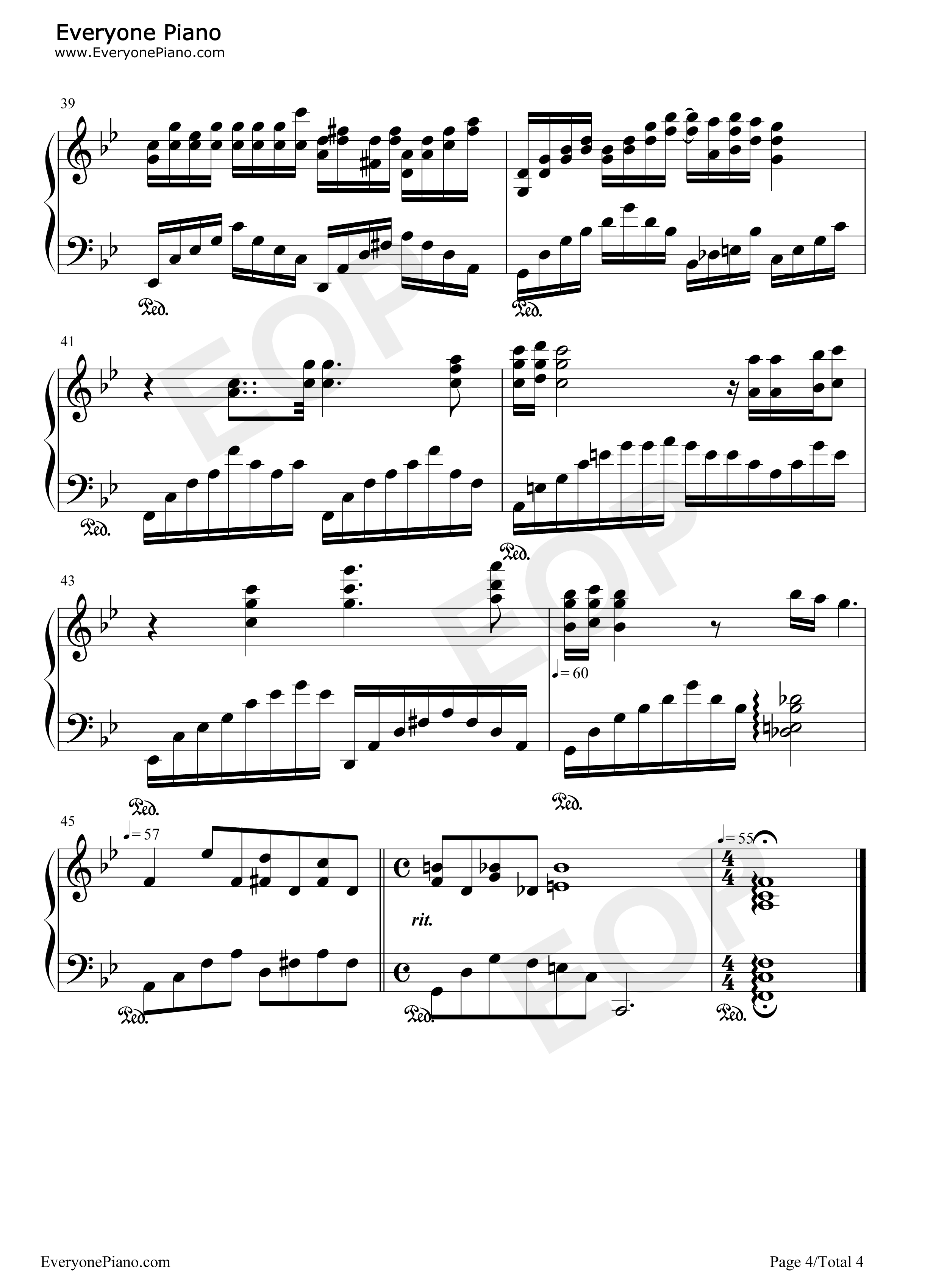 All_by_Myself钢琴谱_Celine_Dion