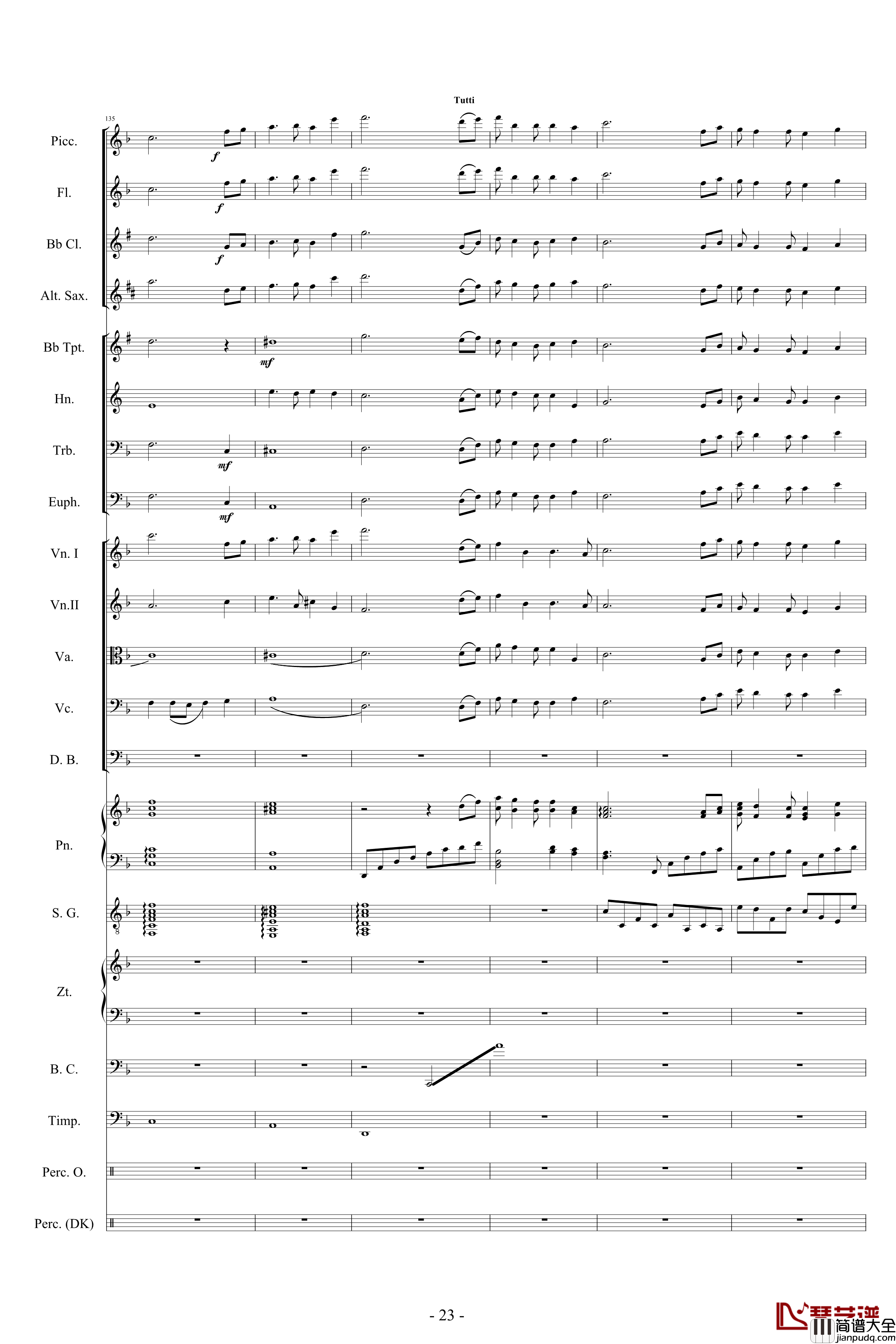 迪士尼組曲_小交響樂版钢琴谱_Disney_Medley_迪士尼