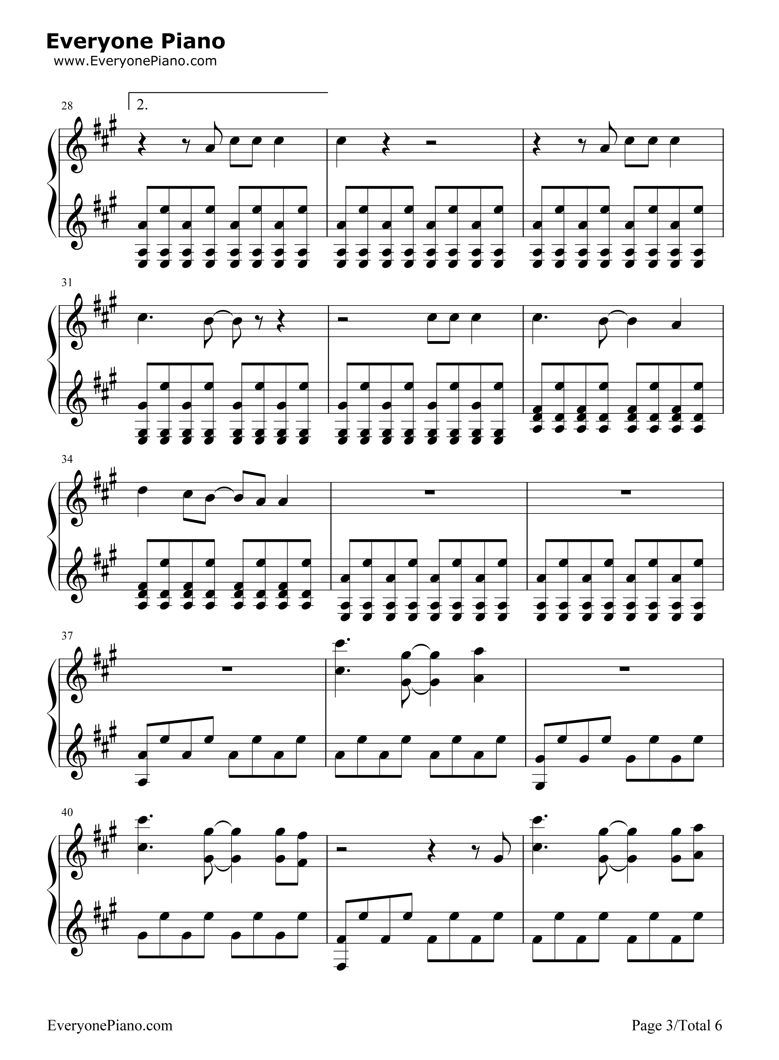 Chasing_Cars_伴奏钢琴谱_Snow_Patrol