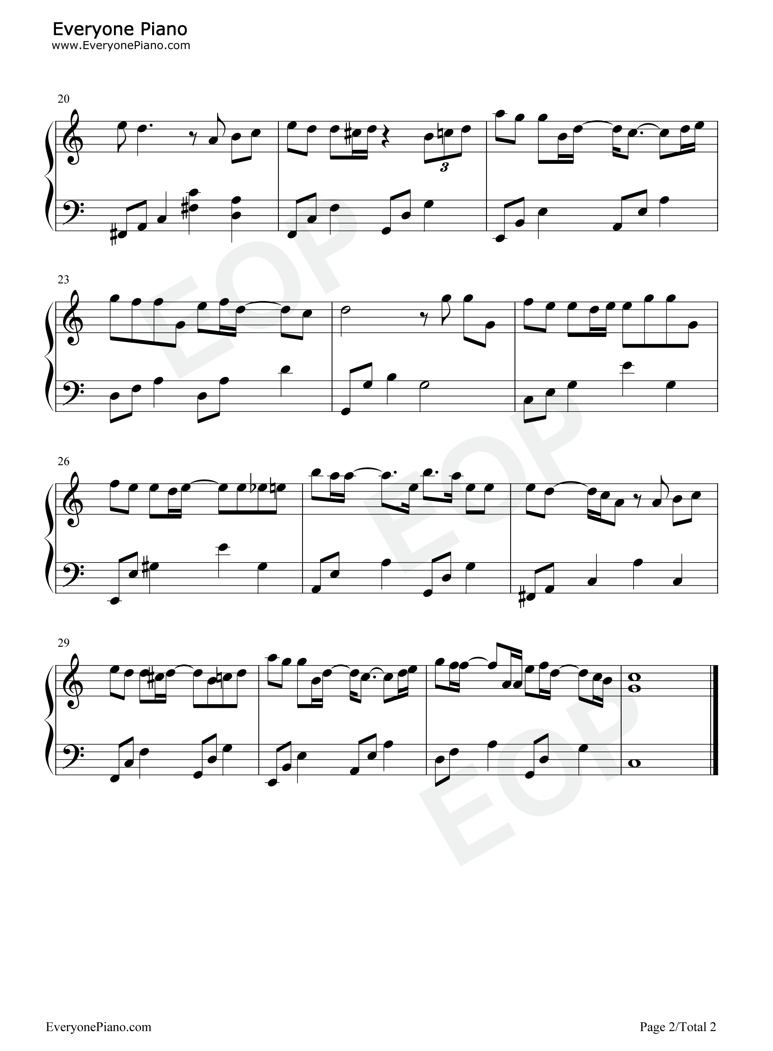 刻在我心底的名字钢琴谱_陈昊森
