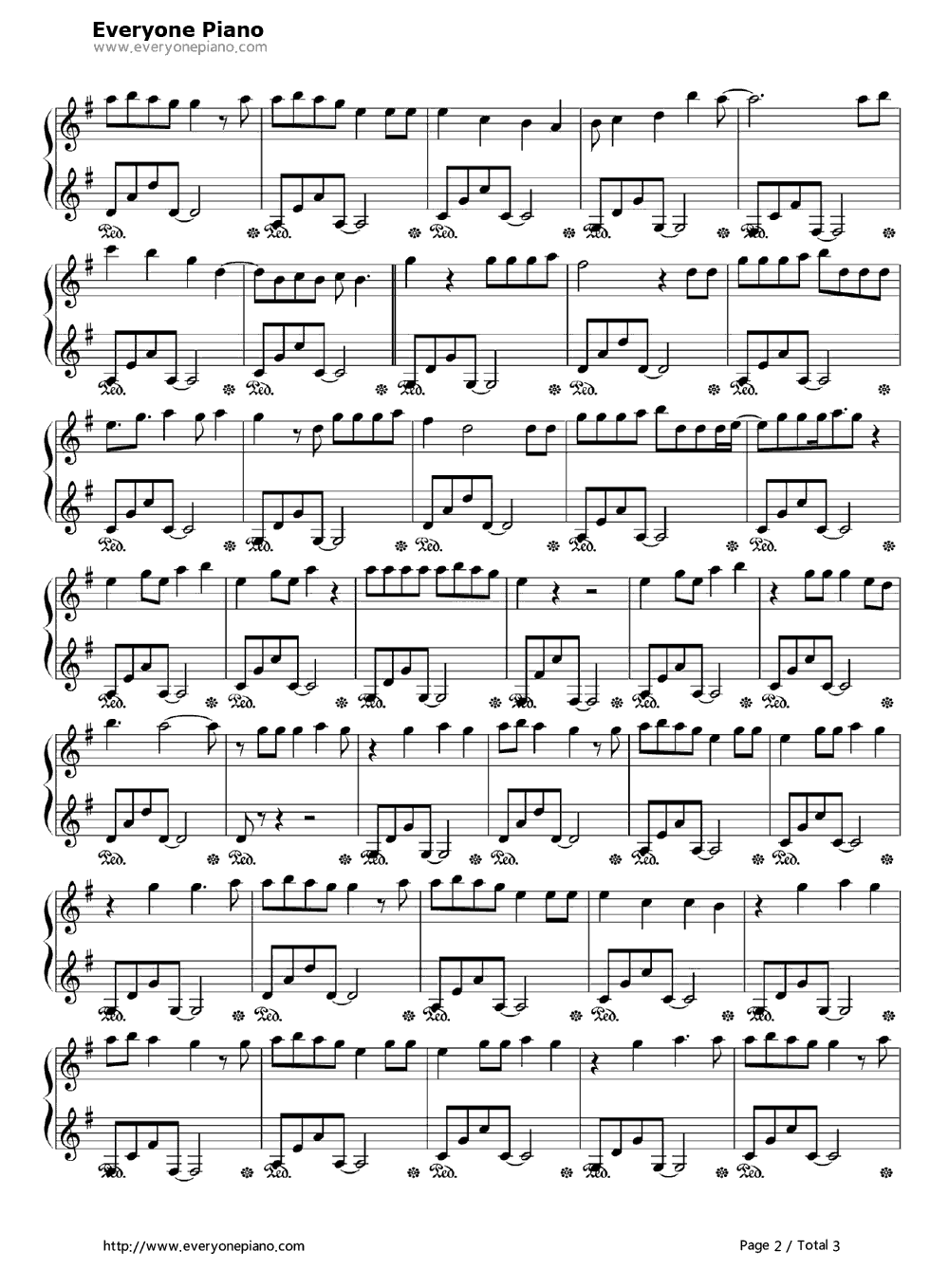 Speak_Now钢琴谱_Taylor_Swift　_泰勒·斯威夫特