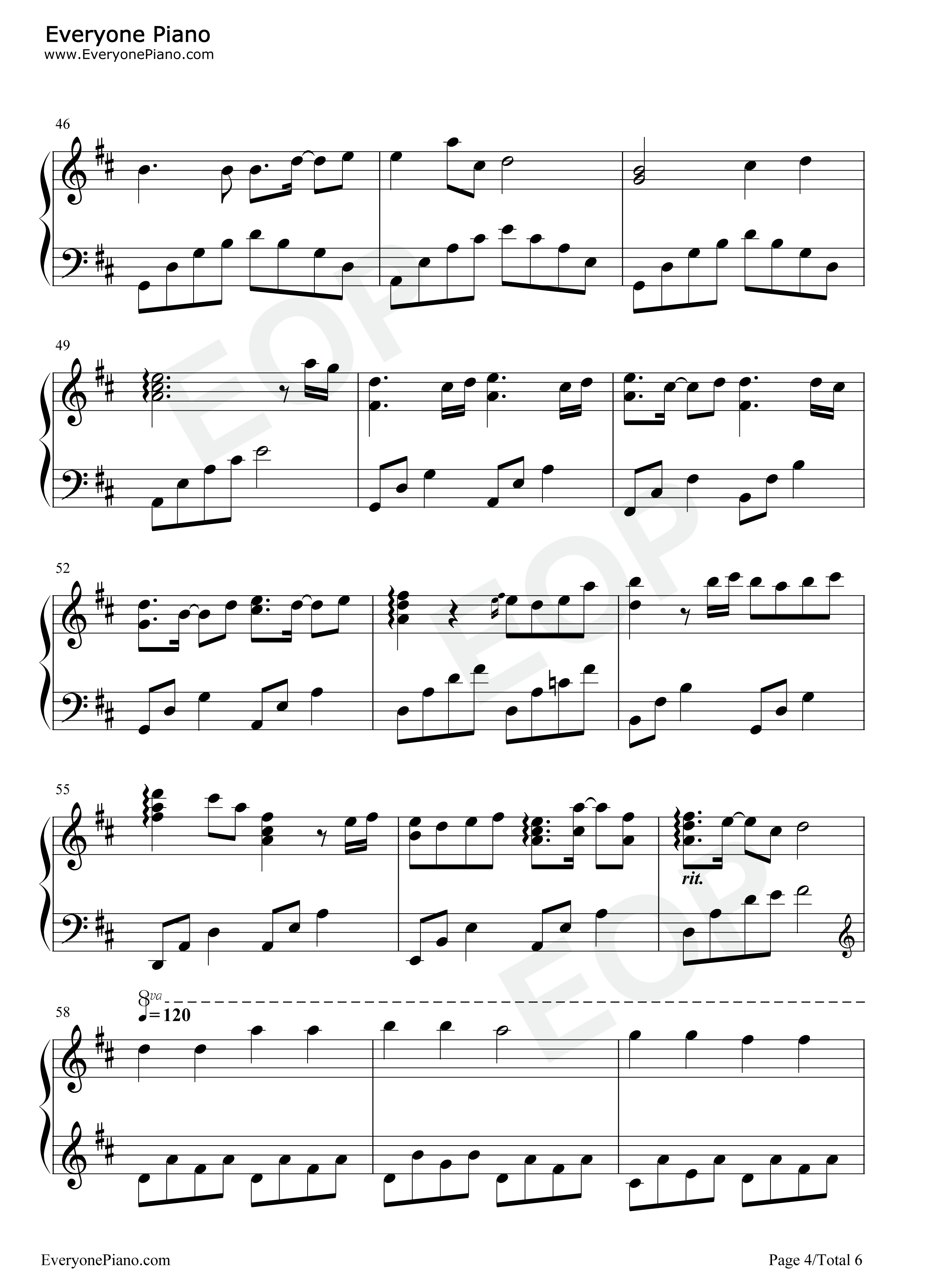 20钢琴谱_初学者_