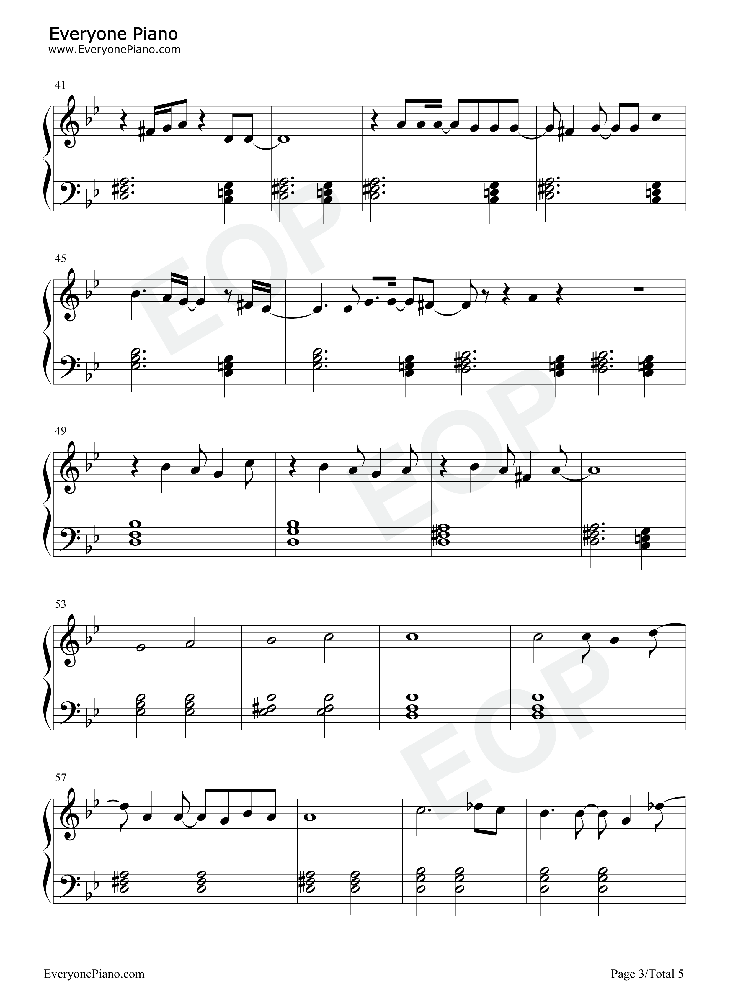 The_Game_Is_Over钢琴谱_Evanescence