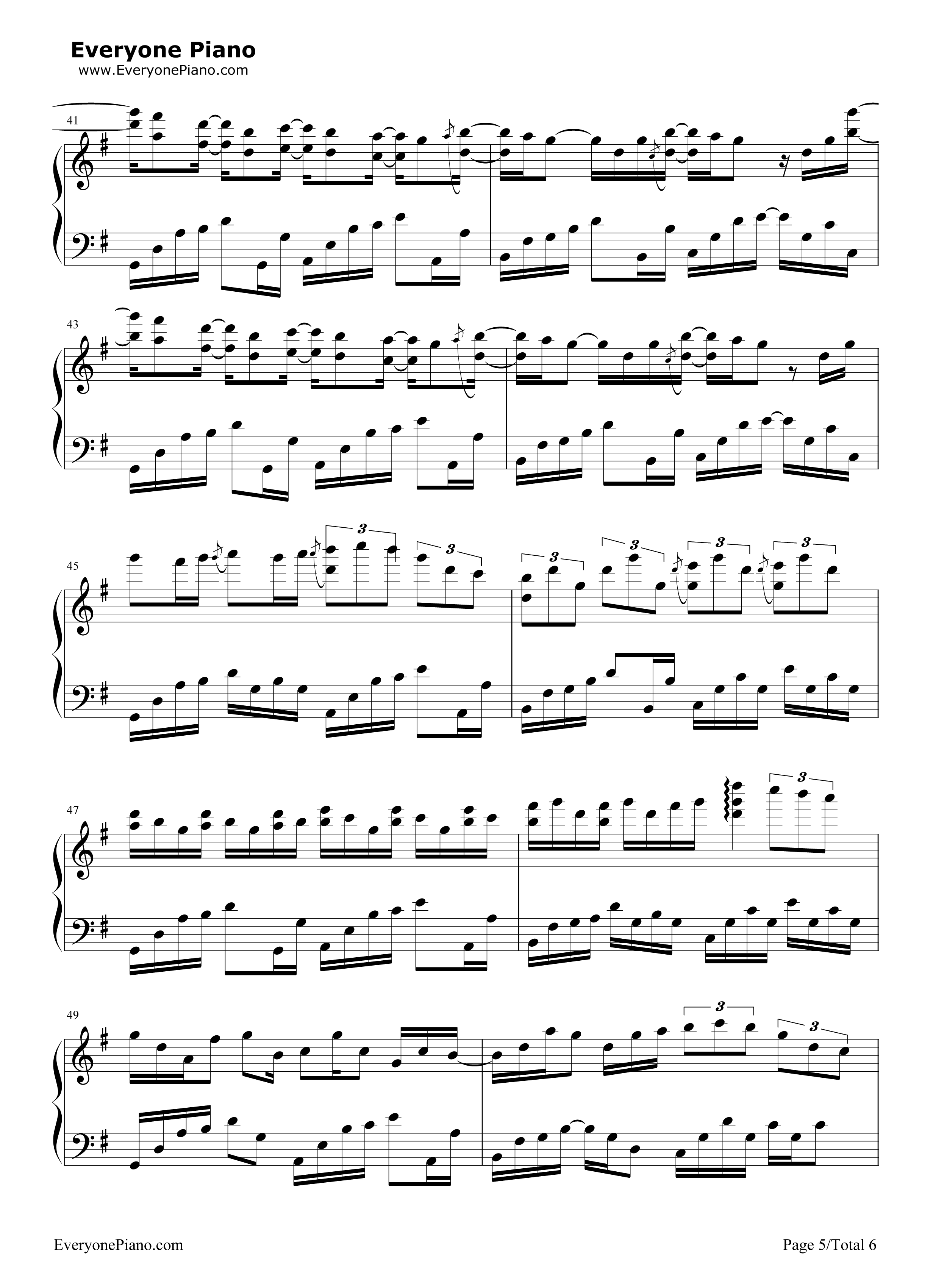 Its_Your_Day钢琴谱_Yiruma