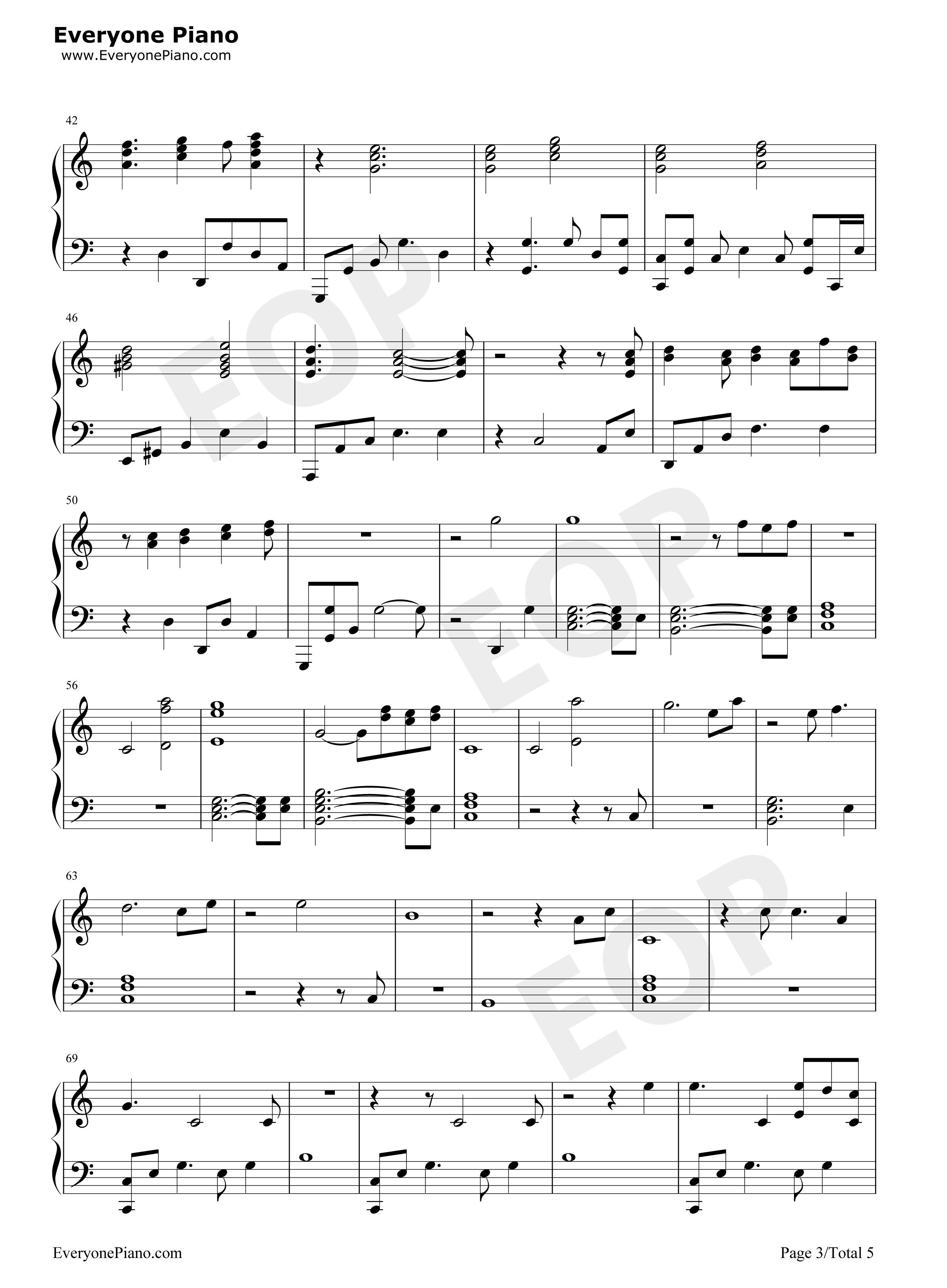 Come_Out_and_Play钢琴谱_Billie_Eilish