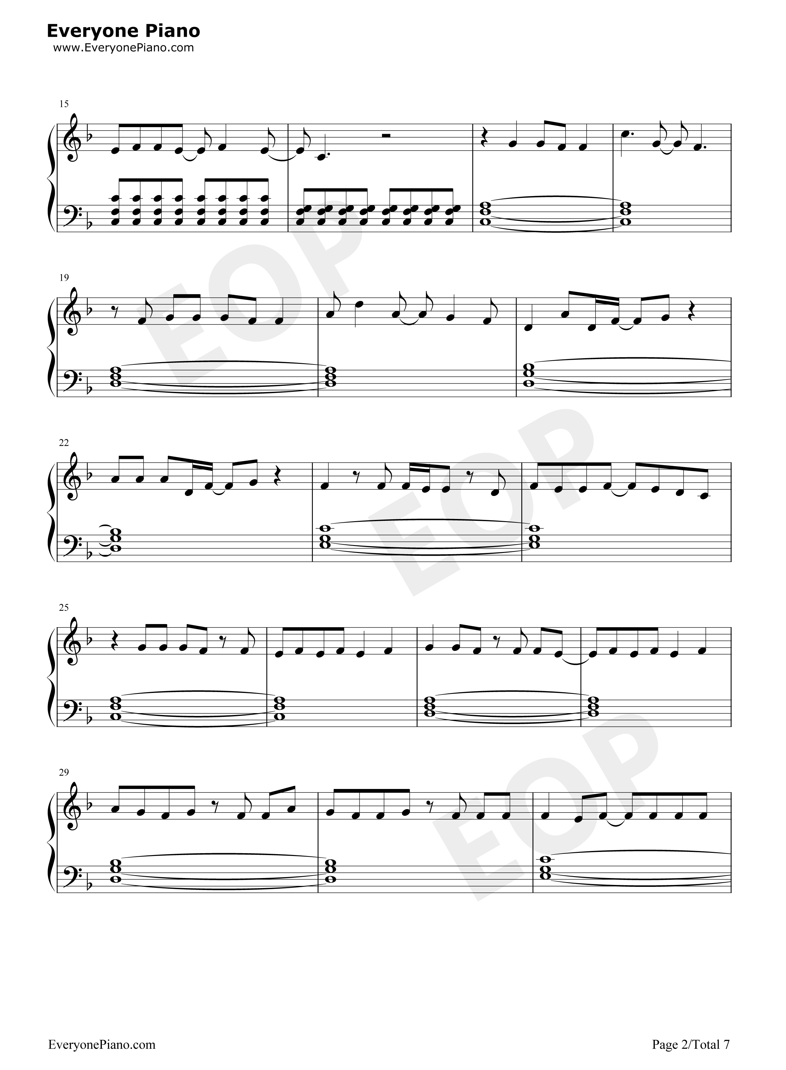 Last_Christmas钢琴谱_Taylor_Swift