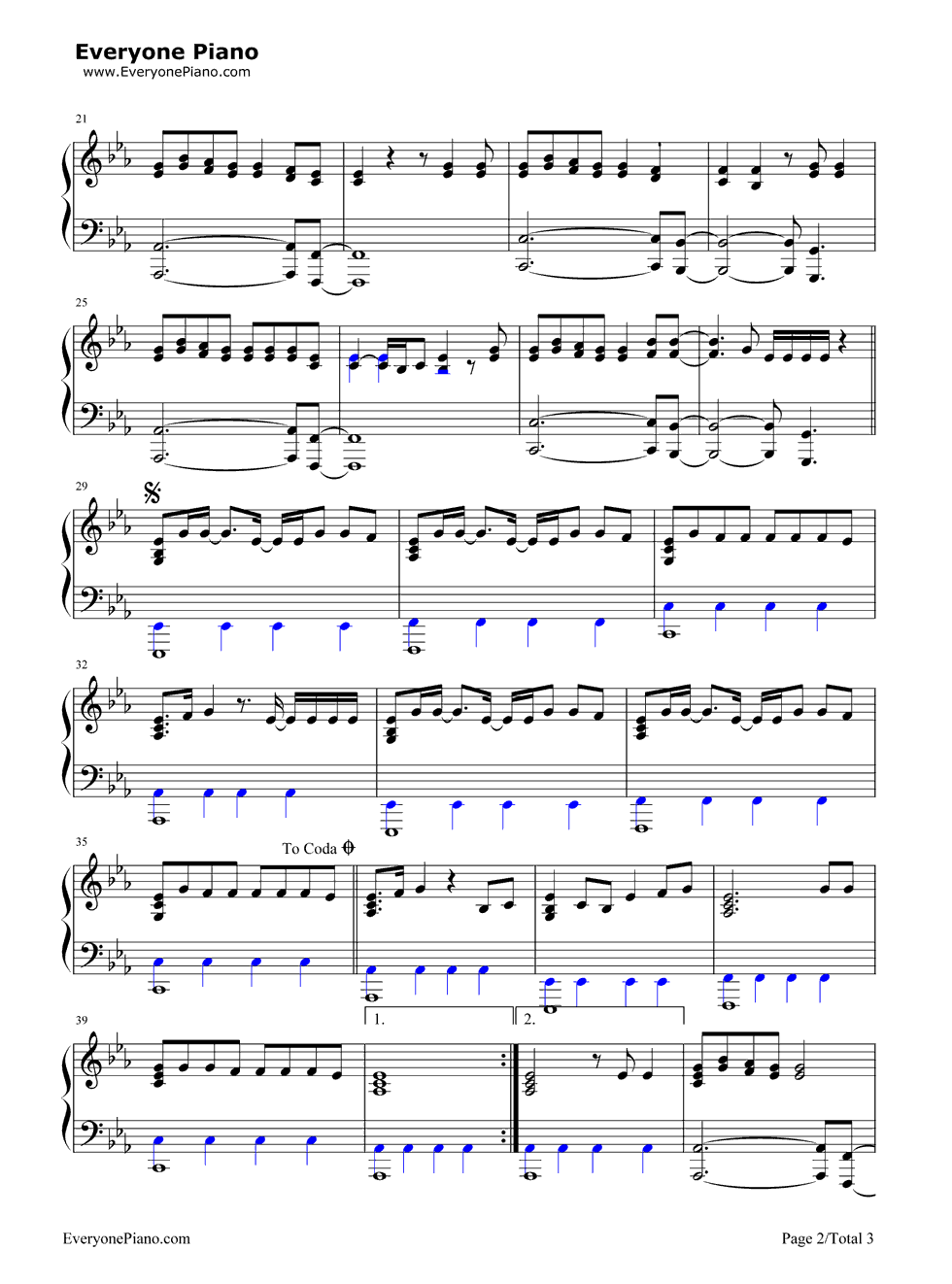 Water_Under_the_Bridge钢琴谱_Adele