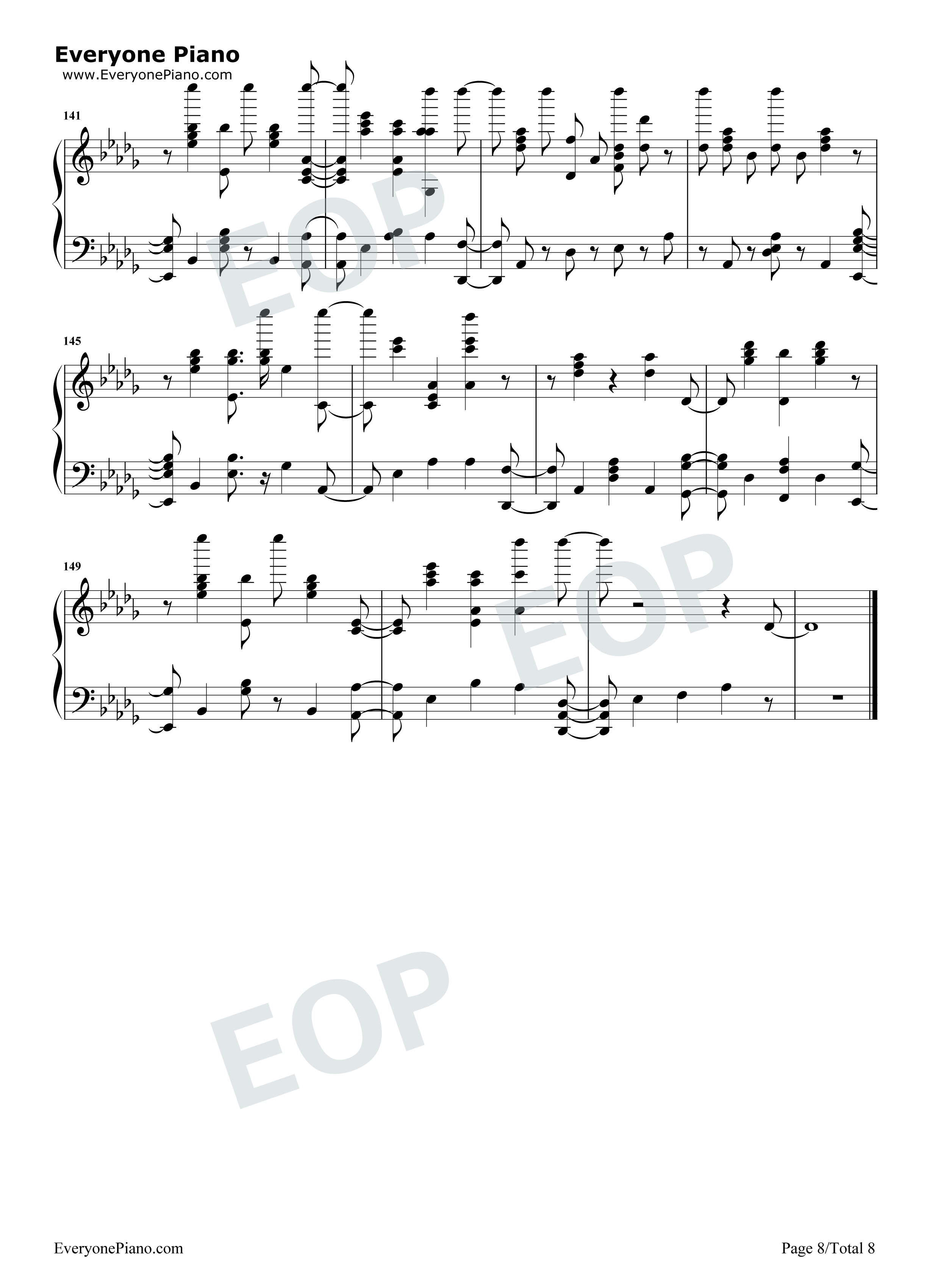 Santa's_Coming_For_Us钢琴谱_Sia_Greg_Kurstin