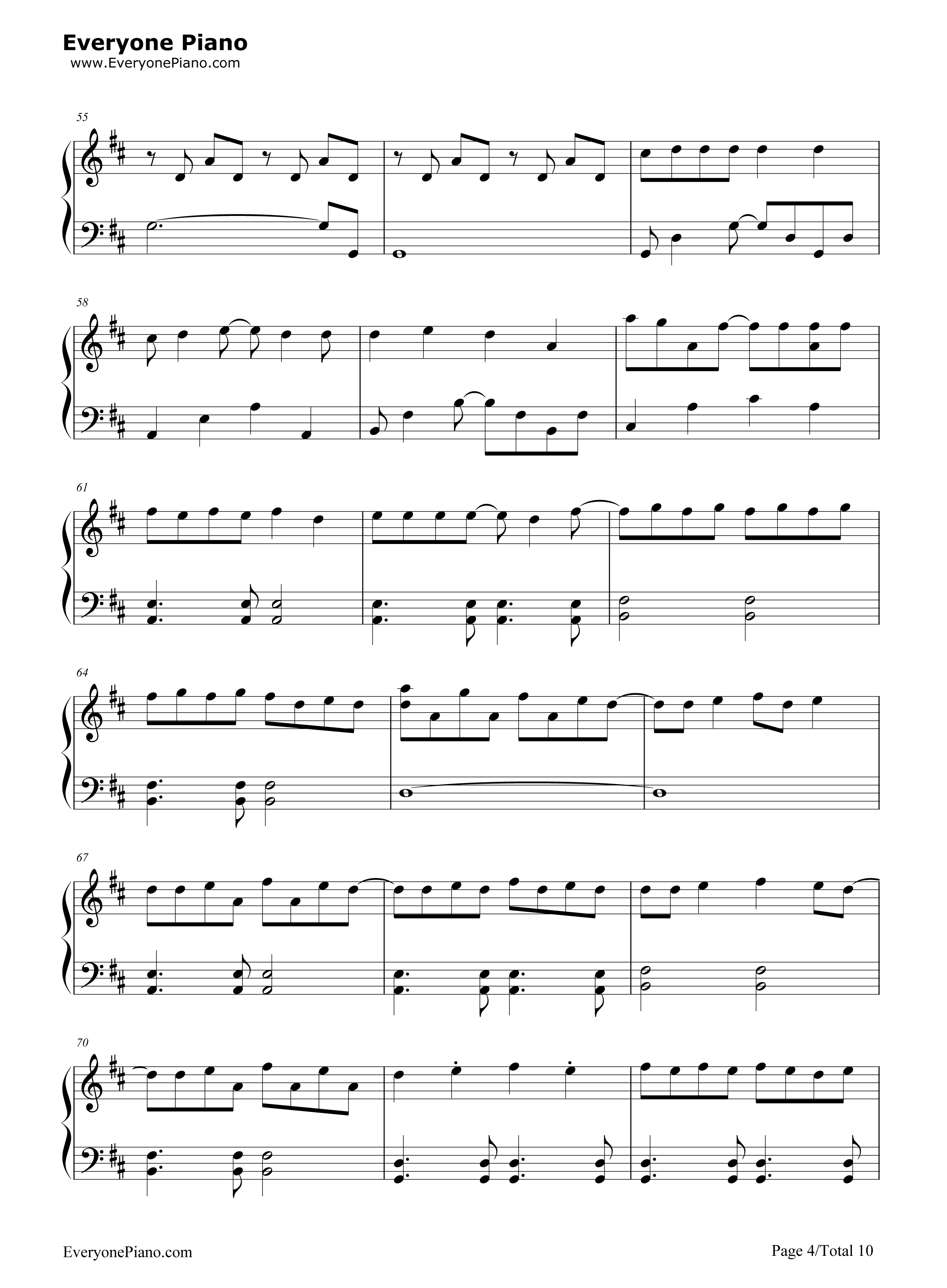Love_Story_Meets_Viva_La_Vida钢琴谱_The_Piano_Guys