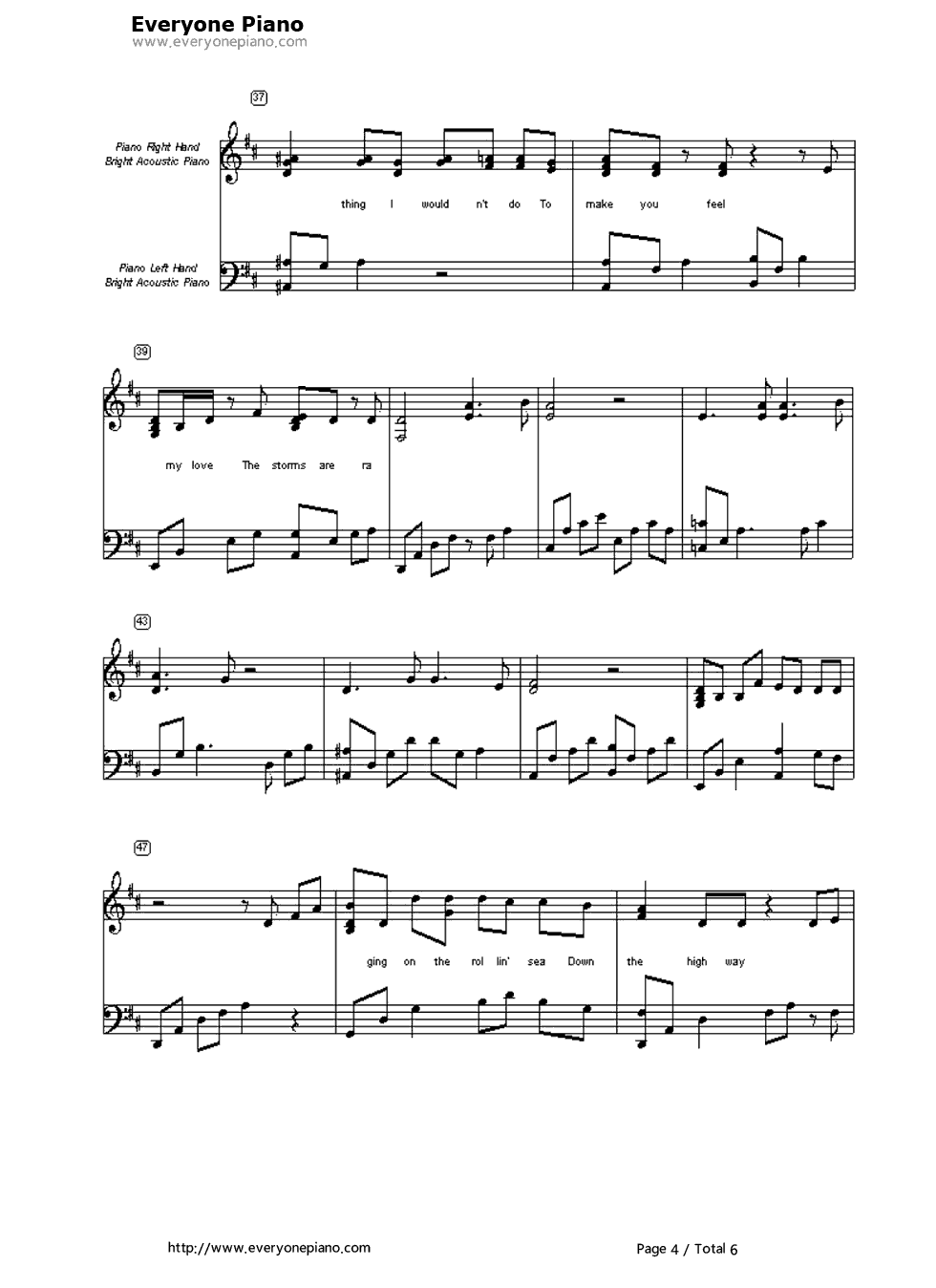 To_Make_You_Feel_My_Love钢琴谱_Garth_Brooks