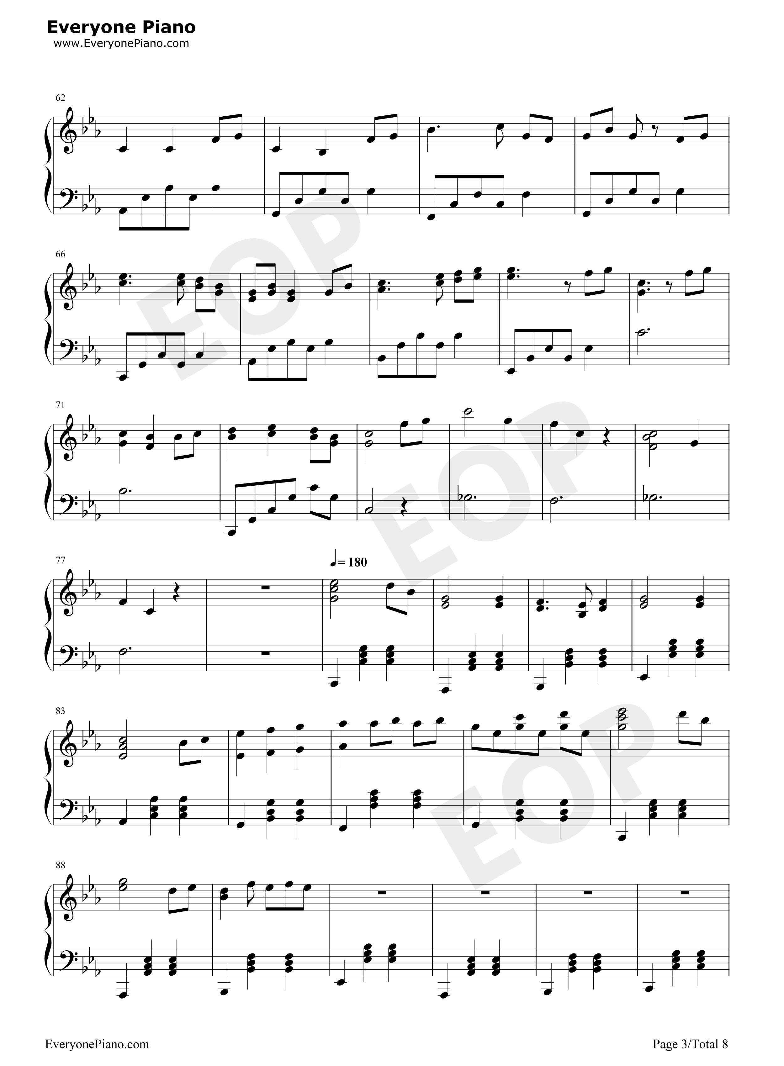 四季折の羽钢琴谱_鏡音リン__鏡音レン