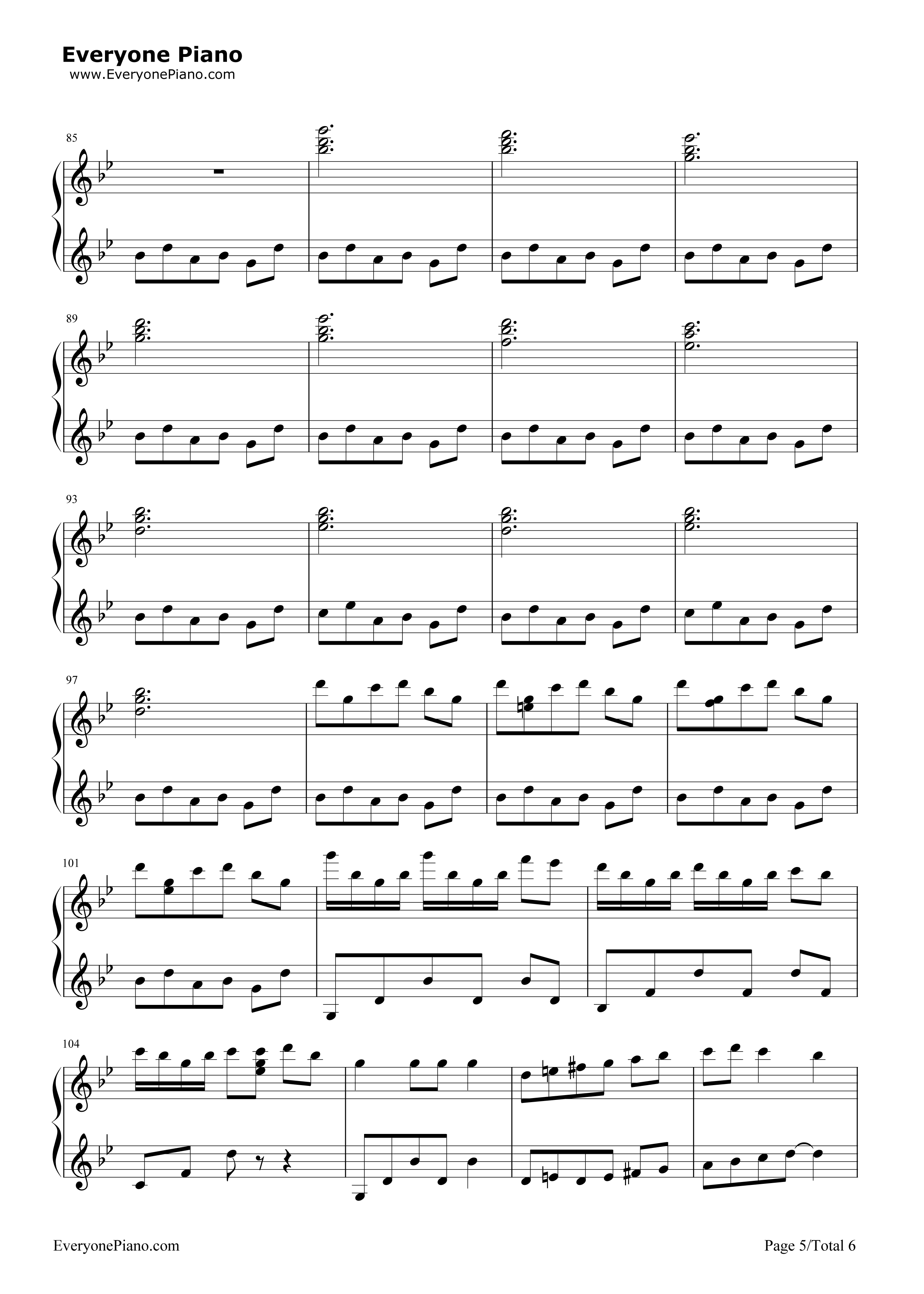 Carol_Of_The_Bells（钟声颂歌）钢琴谱_Mykola_Leontovych