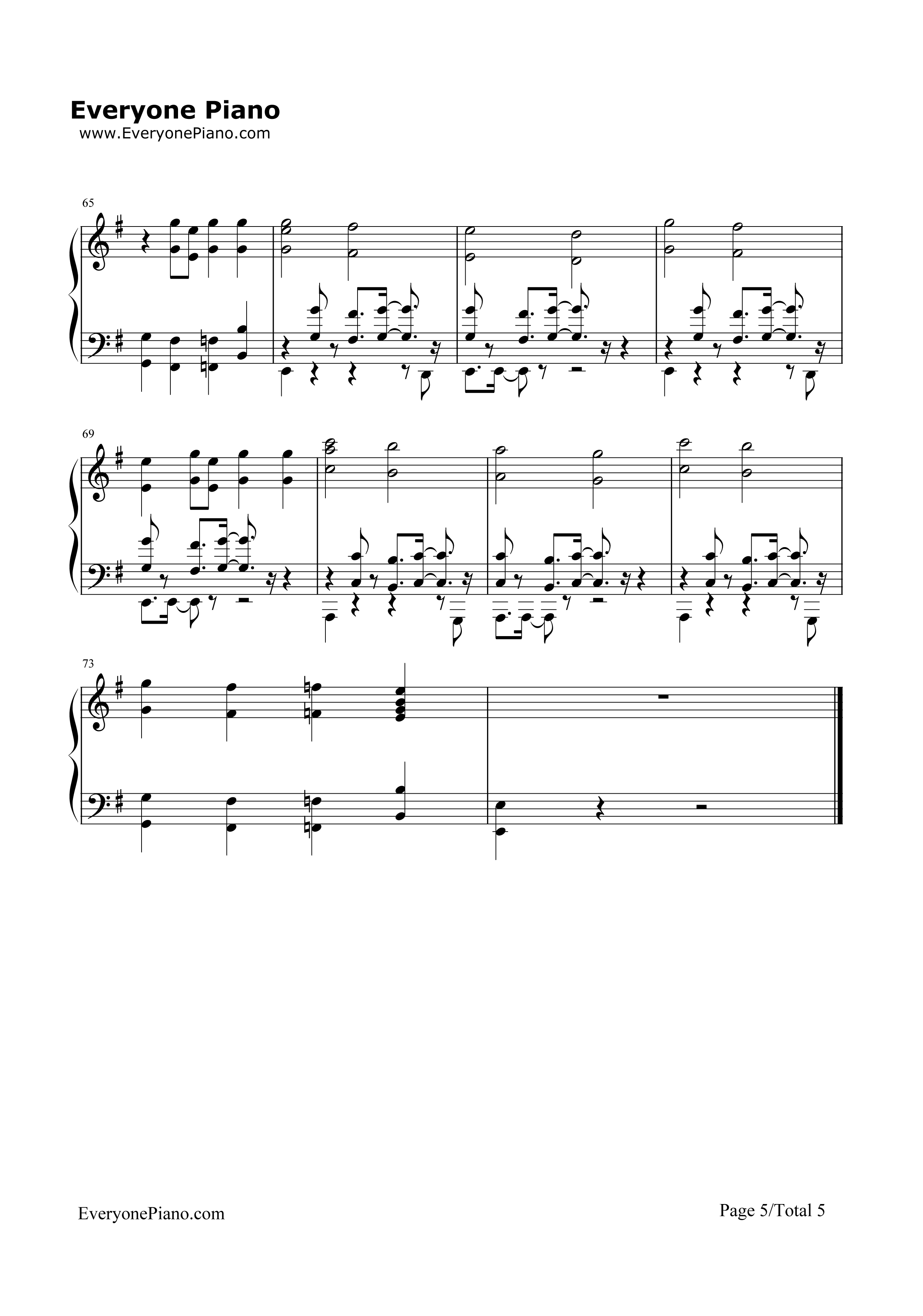 Girls_Talk_Boys钢琴谱_5_Seconds_Of_Summer