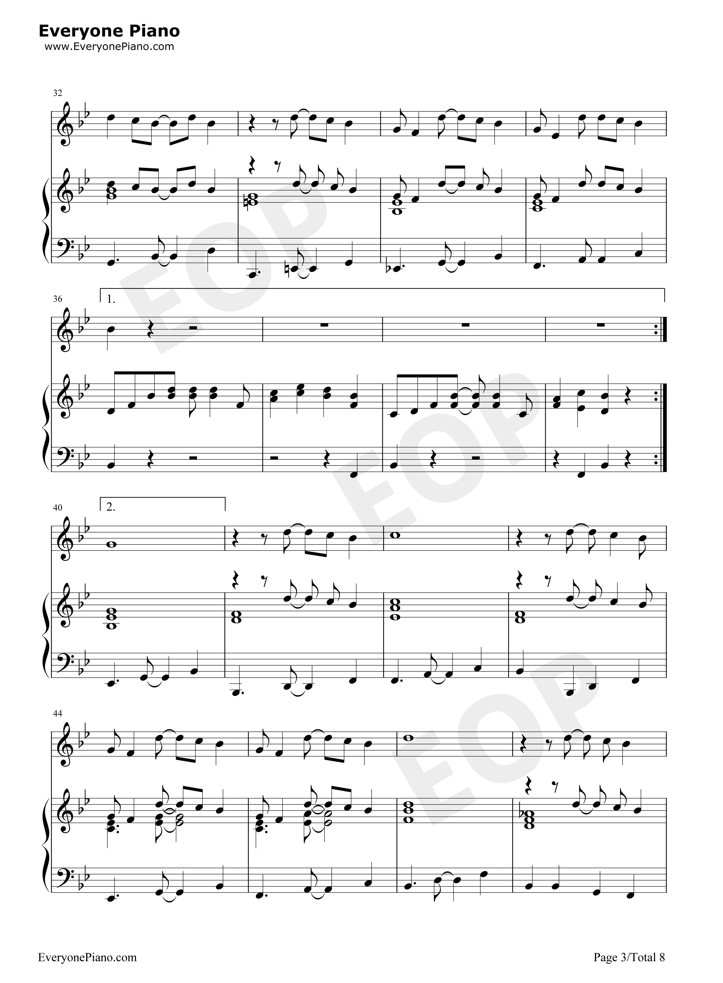 Under_the_Sea钢琴谱_Alan_Menken