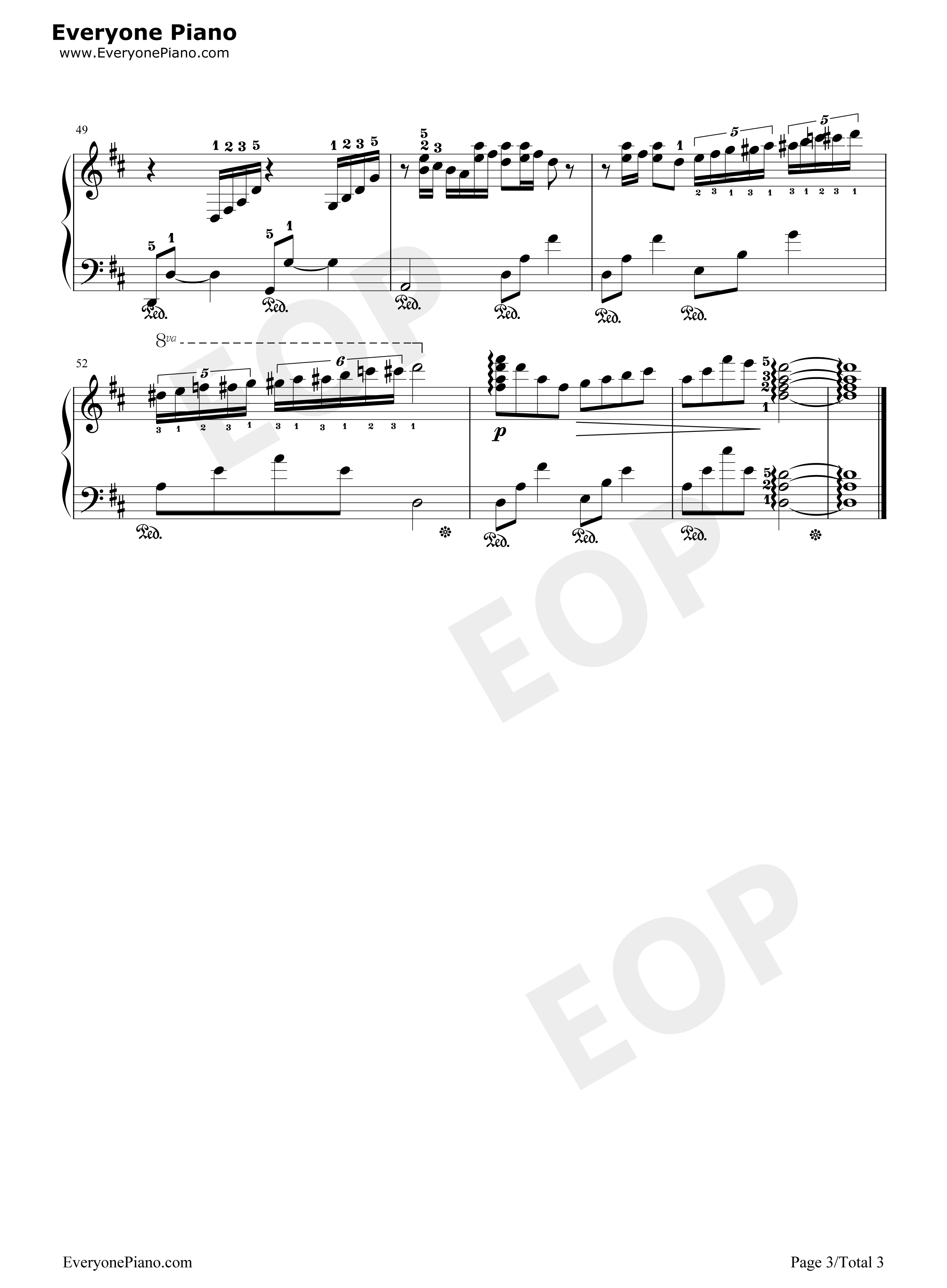 瓦妮莎的微笑钢琴谱_理查德·克莱德曼__Richard_Clayderman