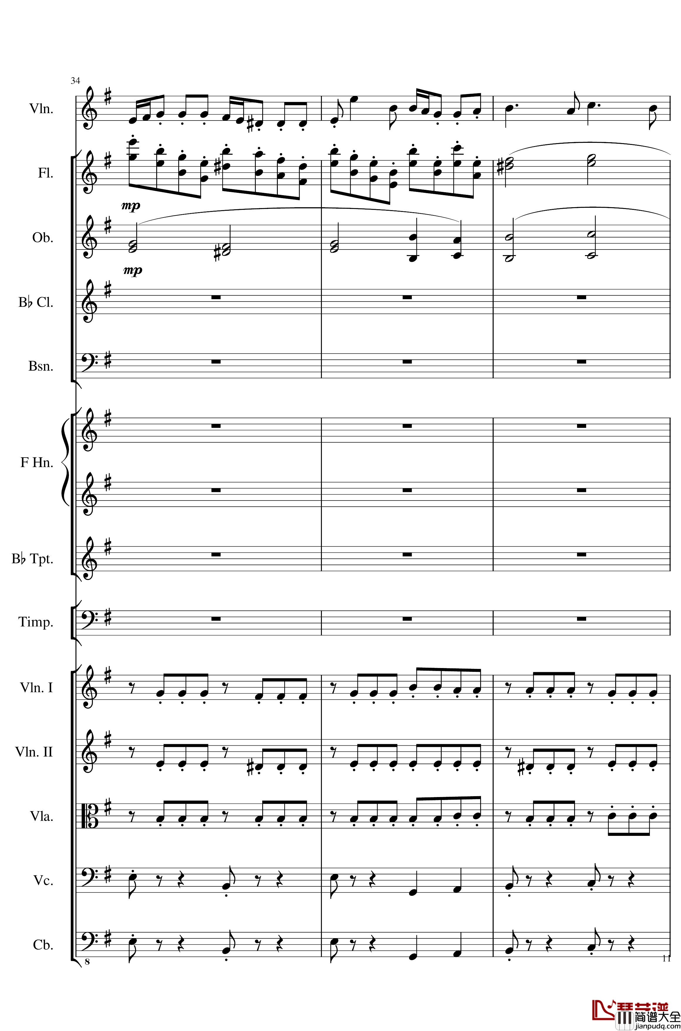 Rondo_in_G,_Op.137钢琴谱_一个球