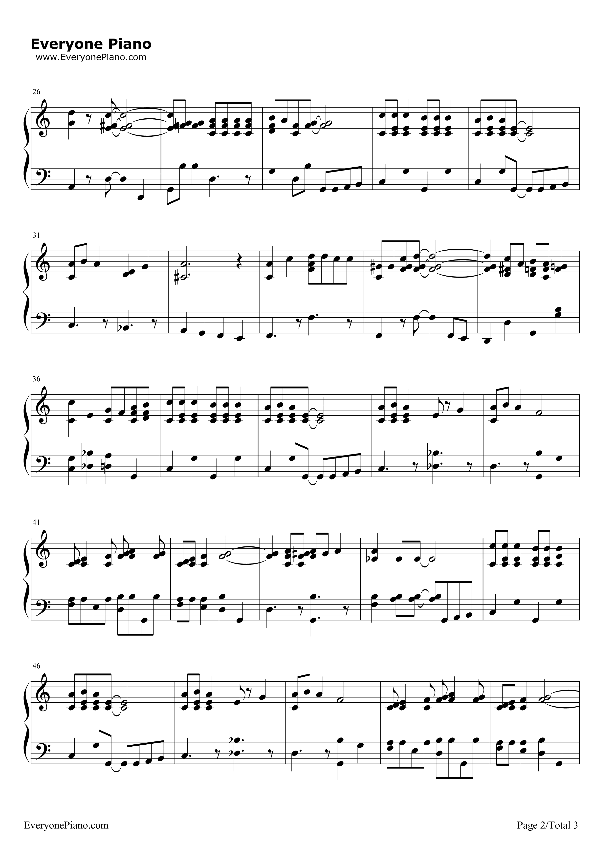 Jingle_Bell_Rock钢琴谱_Bobby_Helms