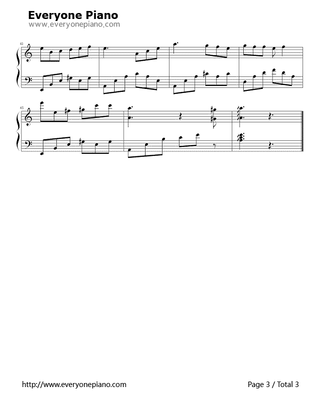 怀念的山谷钢琴谱_理查德·克莱德曼__Richard_Clayderman