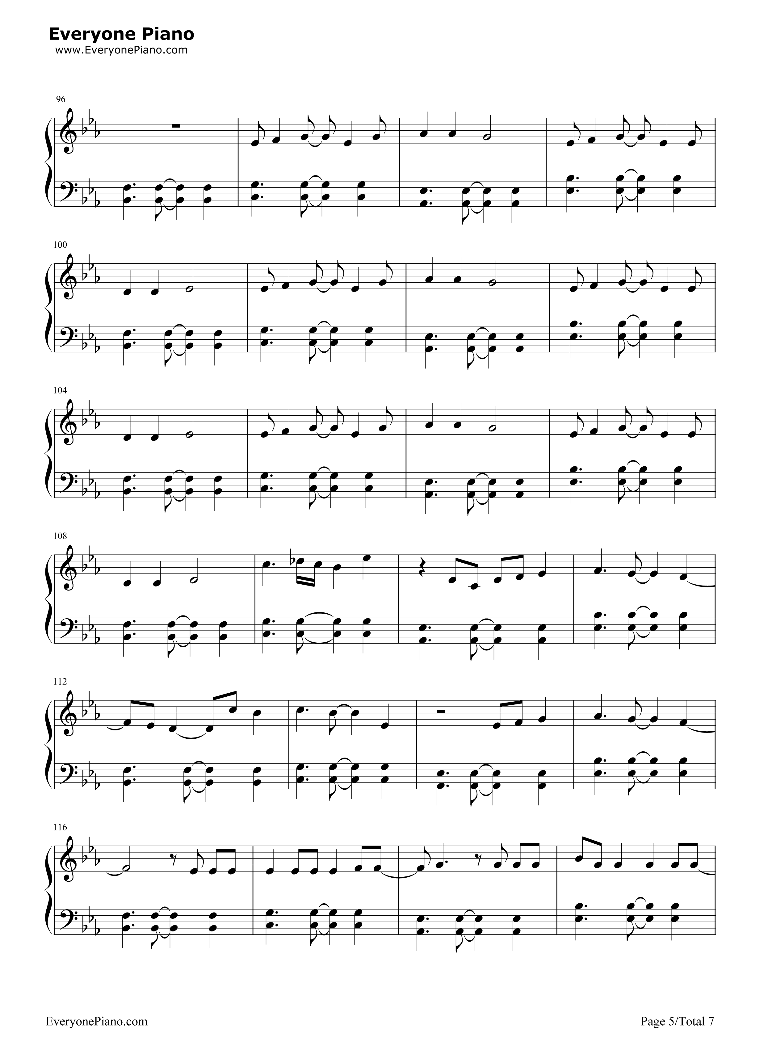 Without_You钢琴谱_Avicii_Sandro_Cavazza