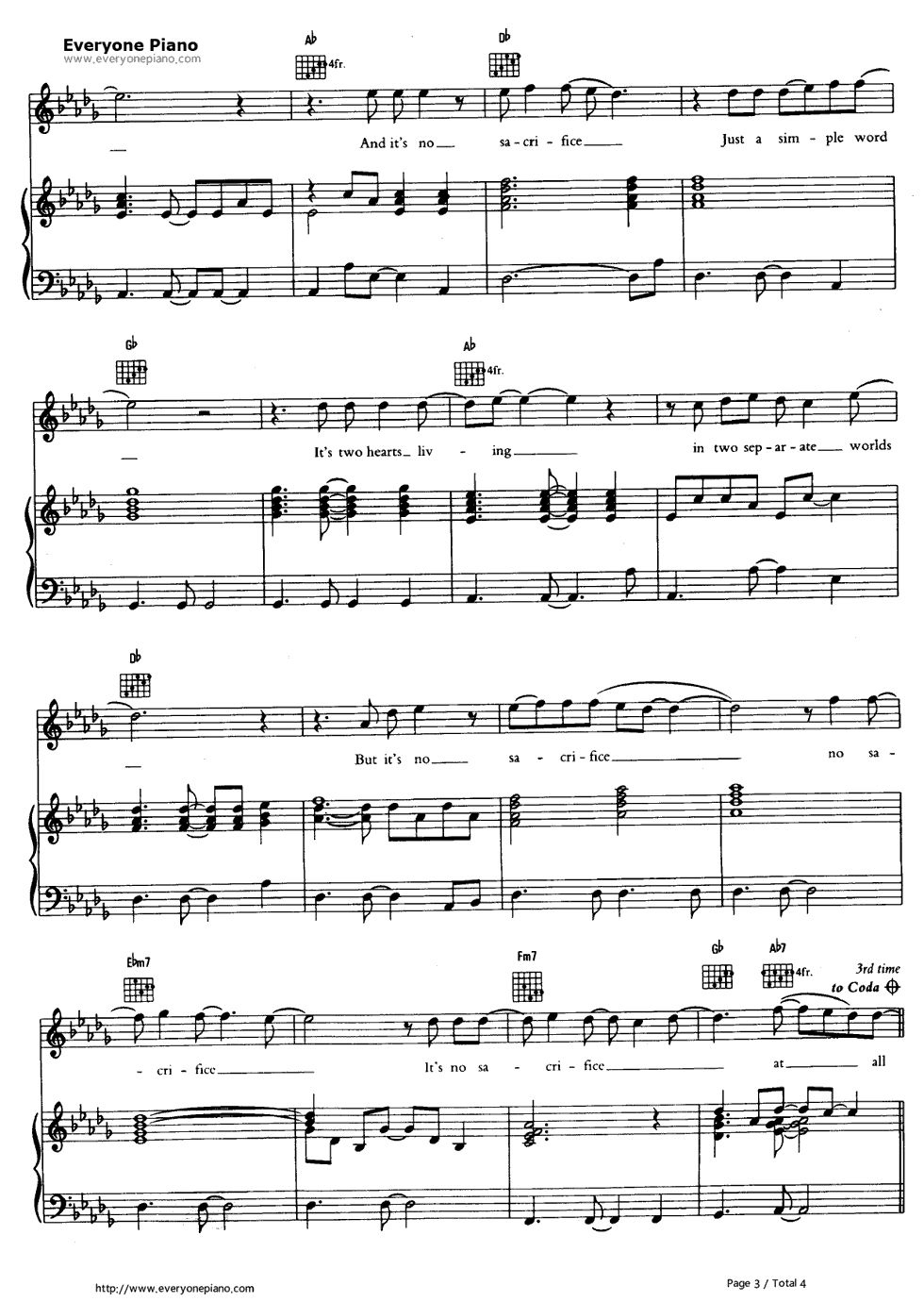 Sacrifice钢琴谱_Elton_John