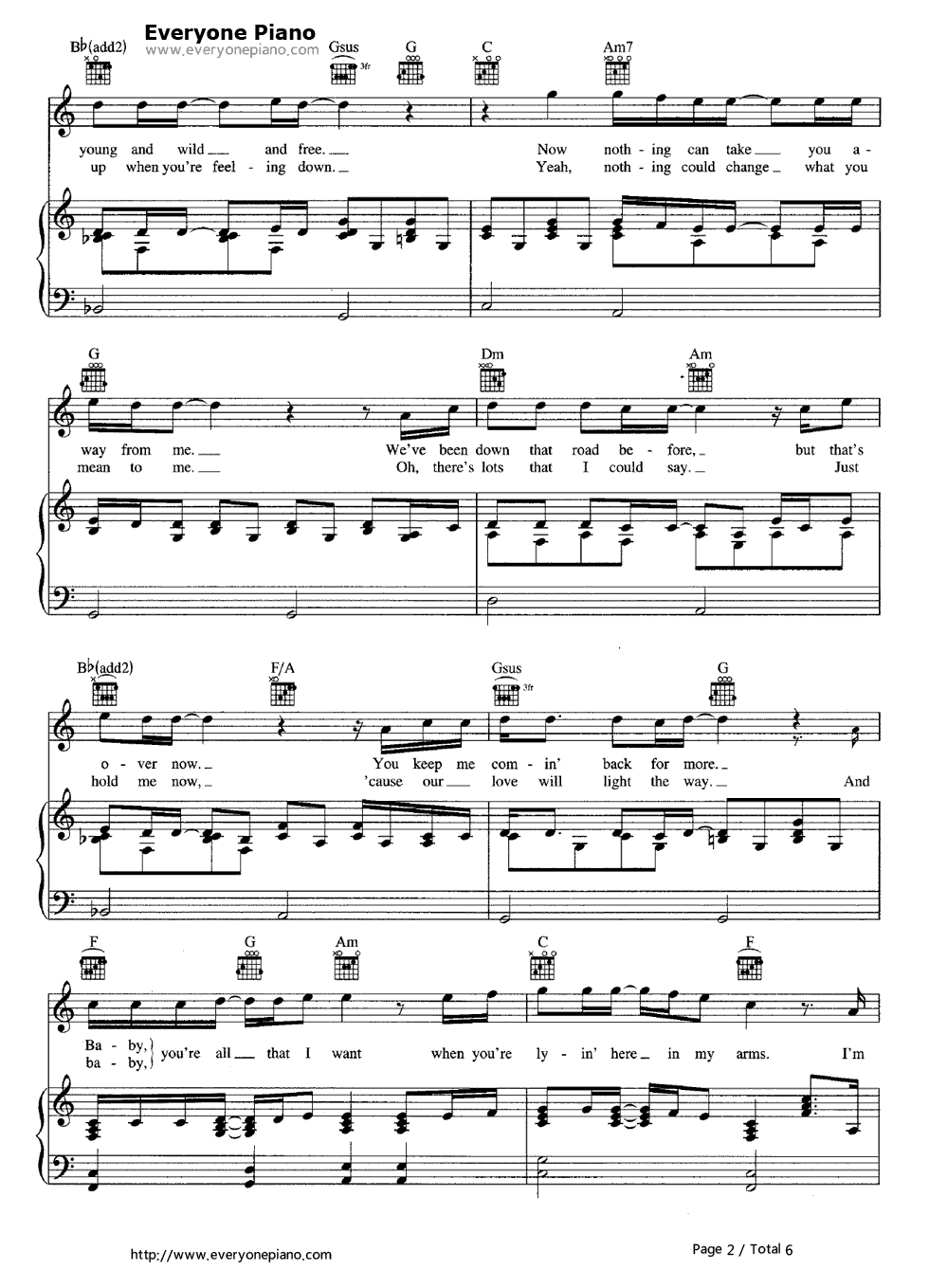 Heaven钢琴谱_Bryan_Adams