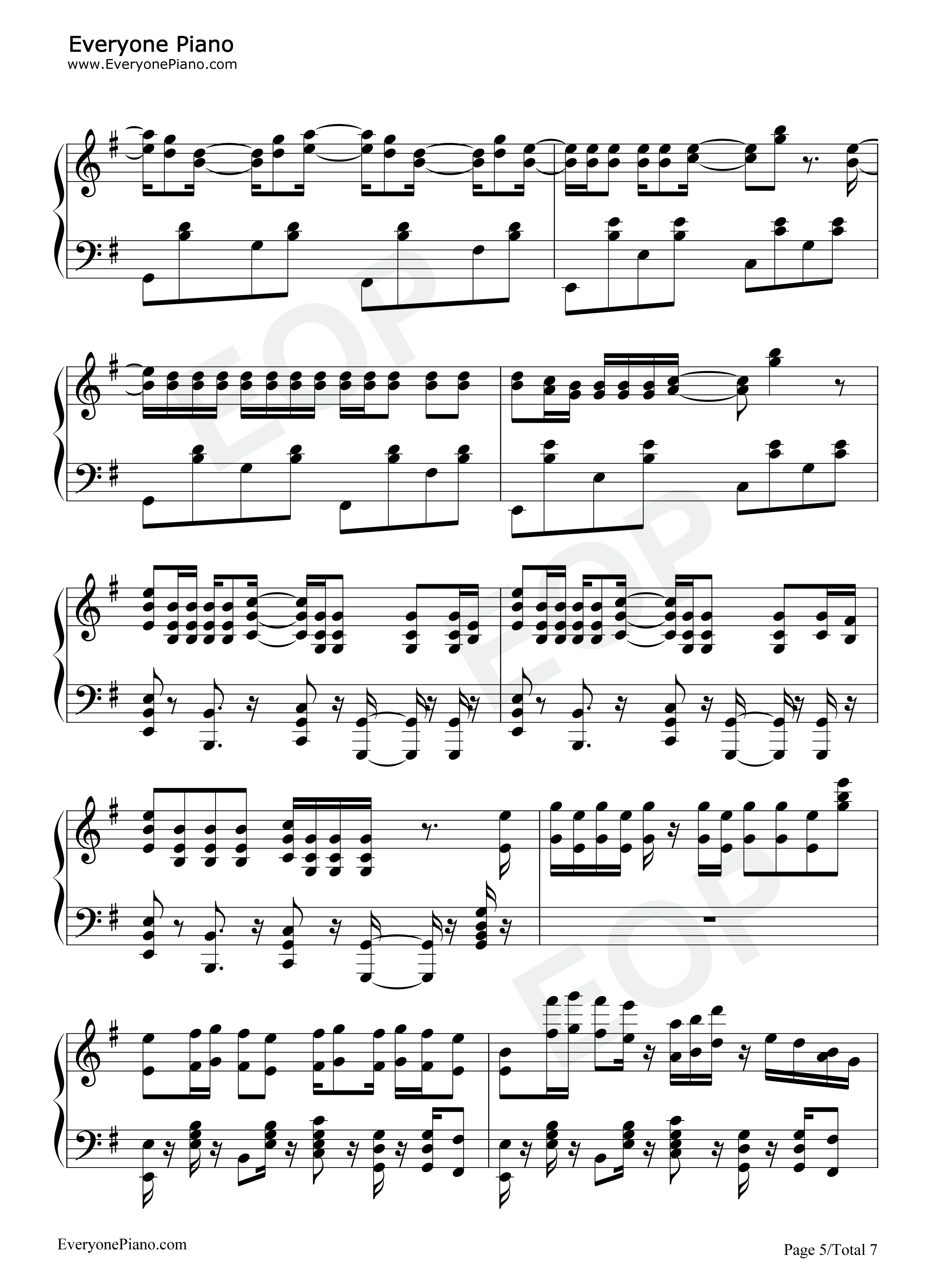 American_Kids钢琴谱_Kenny_Chesney