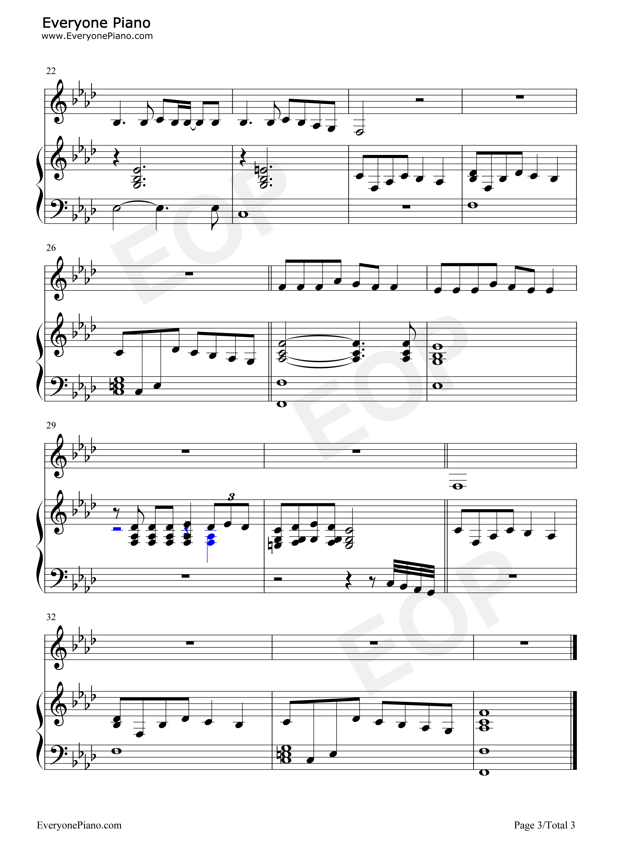 Bang_Bang_(My_Baby_Shot_Me_Down)钢琴谱_Nancy_Sinatra
