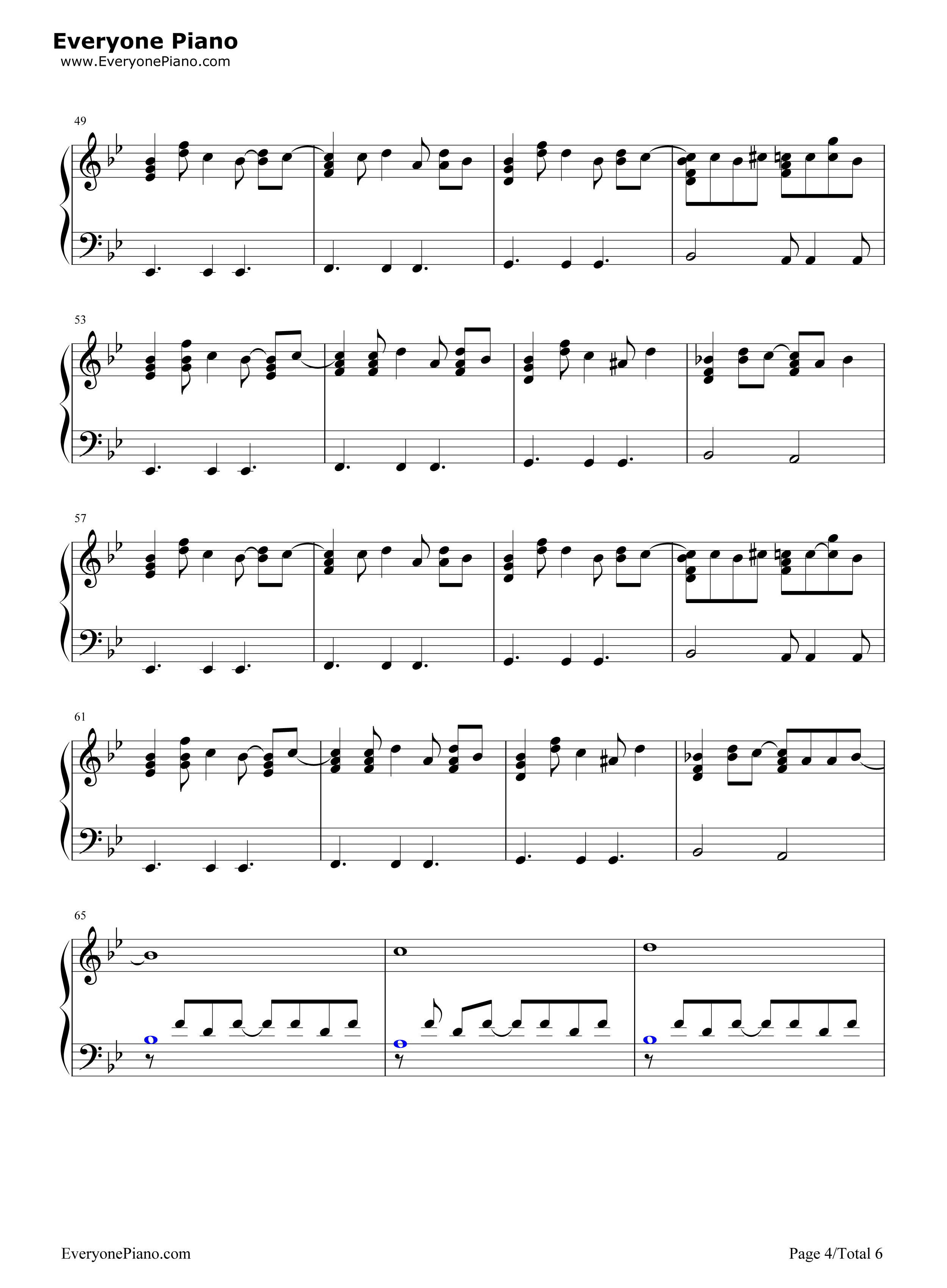 How_to_Save_a_Life钢琴谱_The_Fray