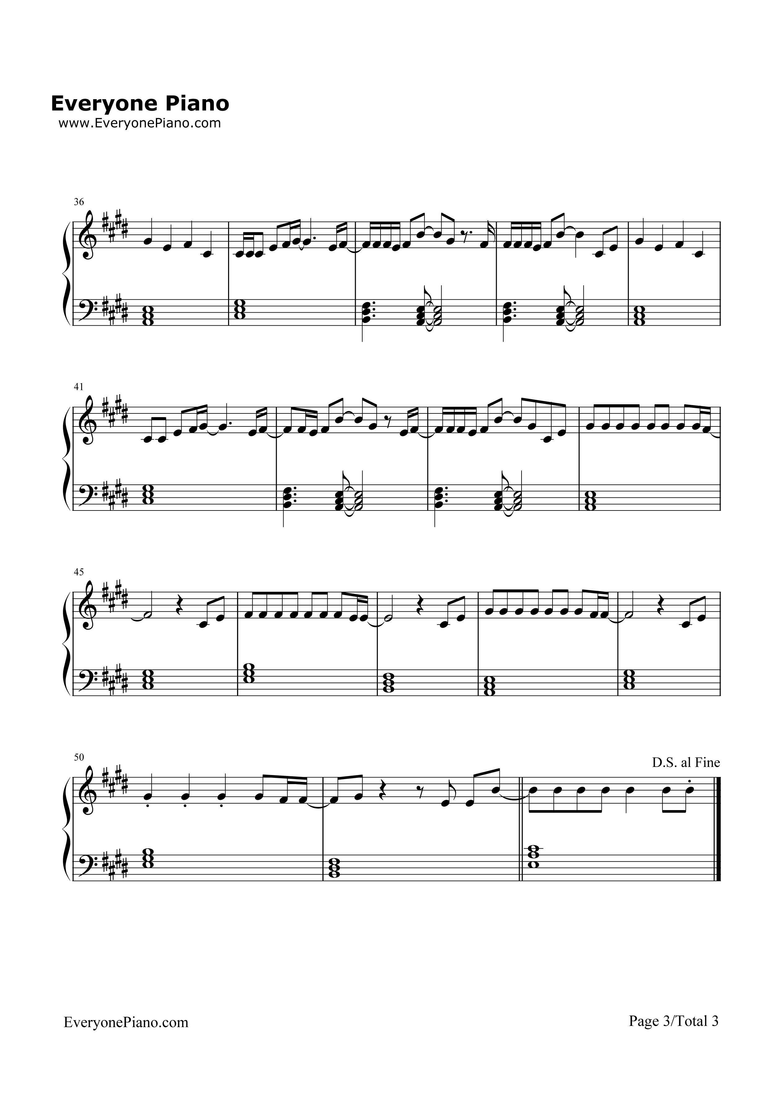 Something_in_the_Way_You_Move钢琴谱_Ellie_Goulding