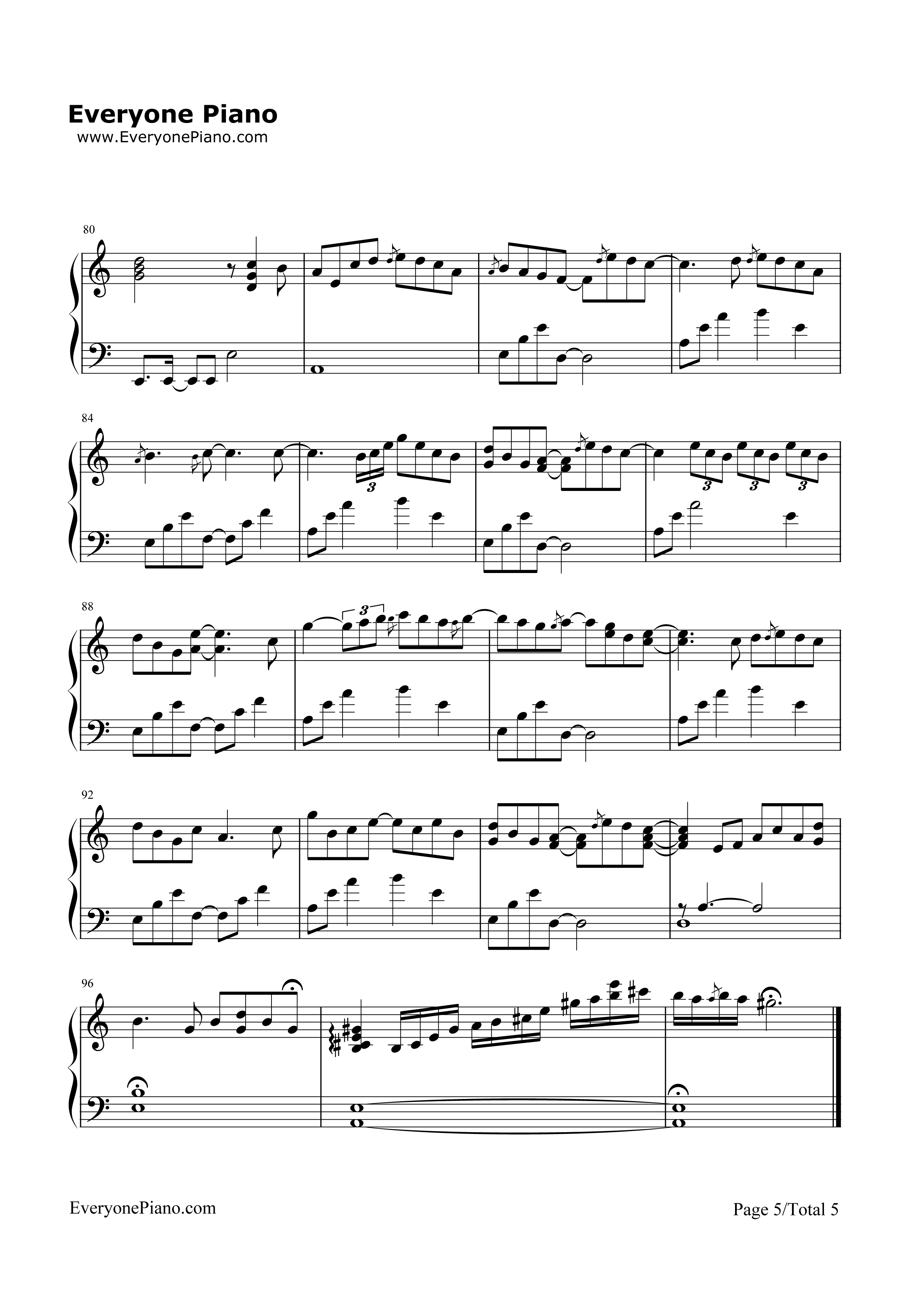 Diary钢琴谱_Alicia_Keys