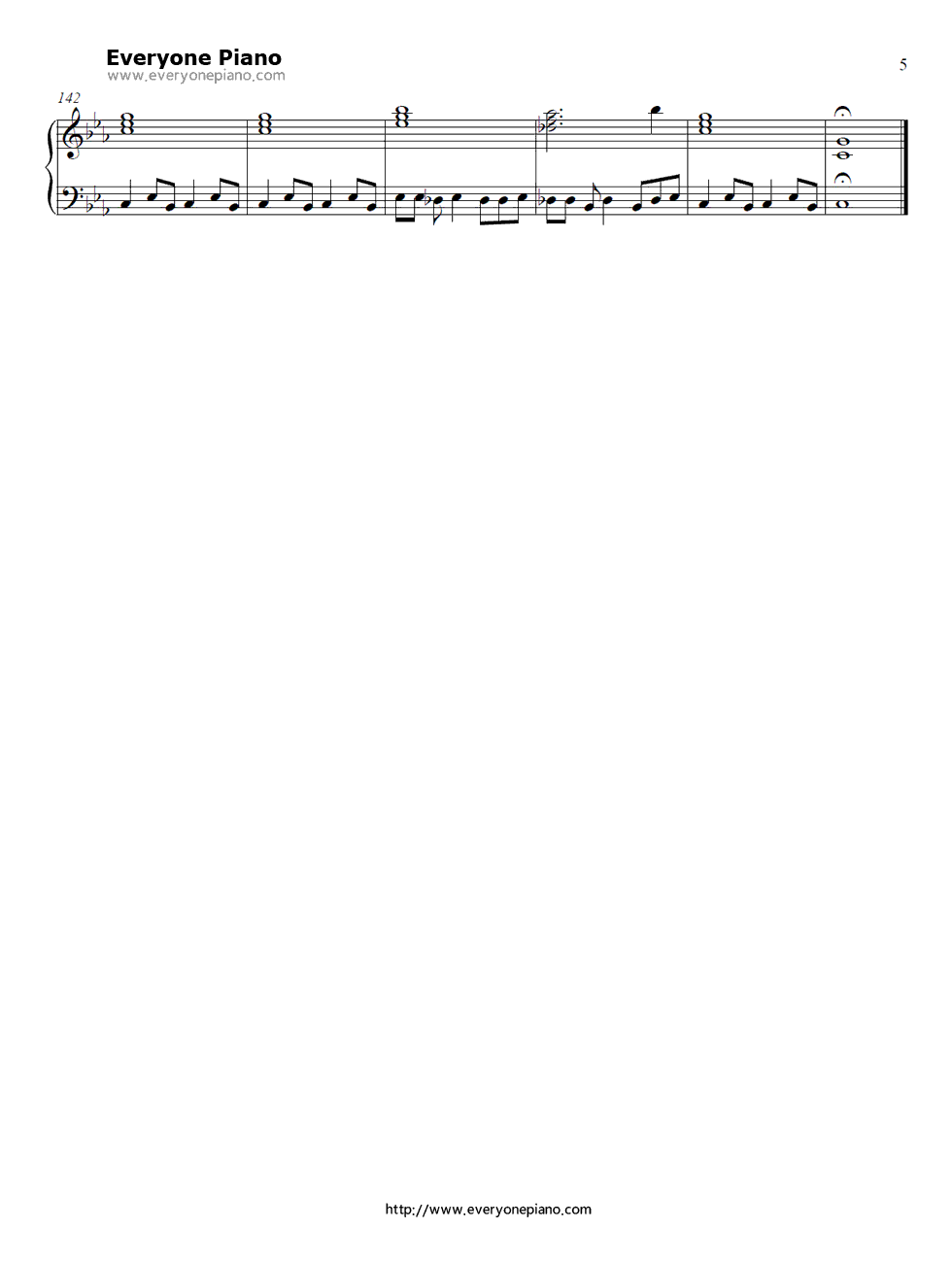Resonance钢琴谱_T.M.Revolution