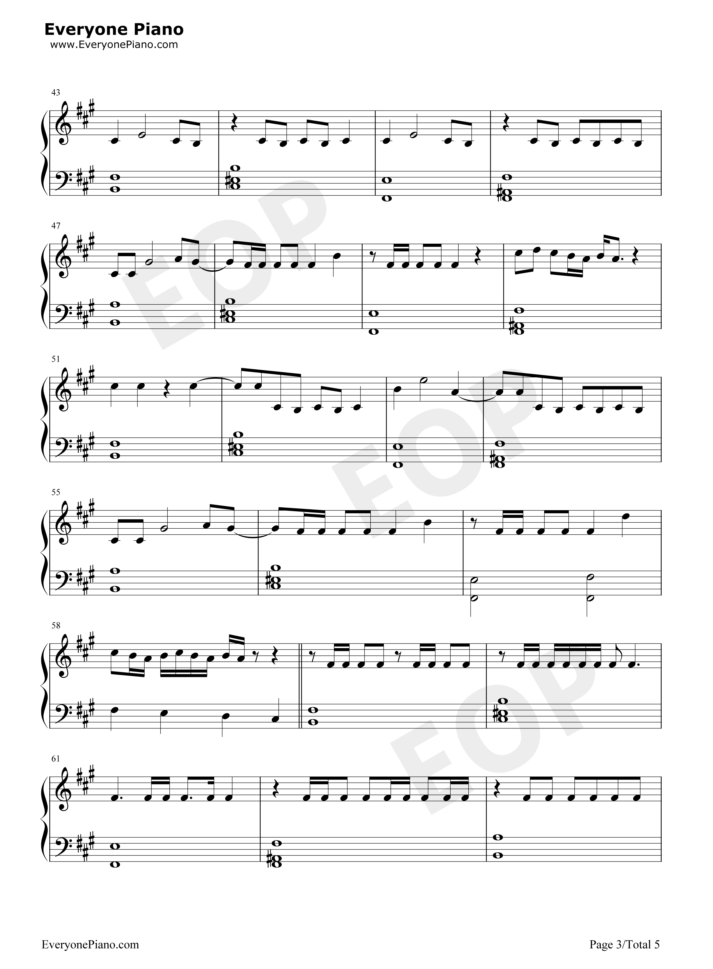 Please_Me钢琴谱_Cardi_B_Bruno_Mars