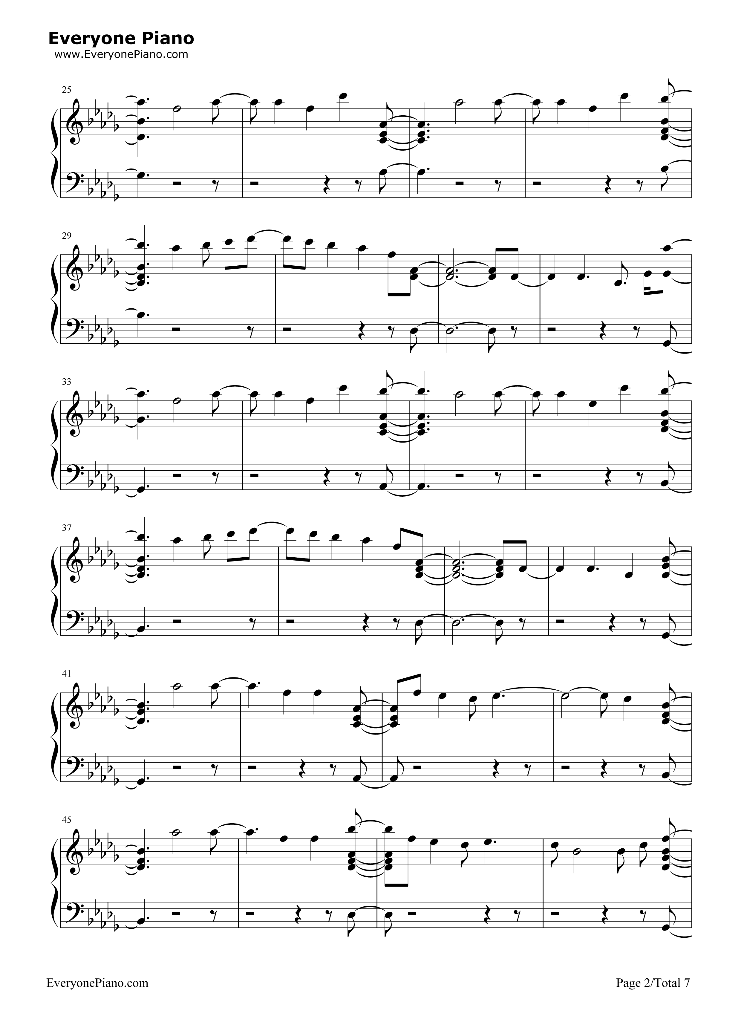 Alien钢琴谱_Jonas_Blue_Sabrina_Carpenter