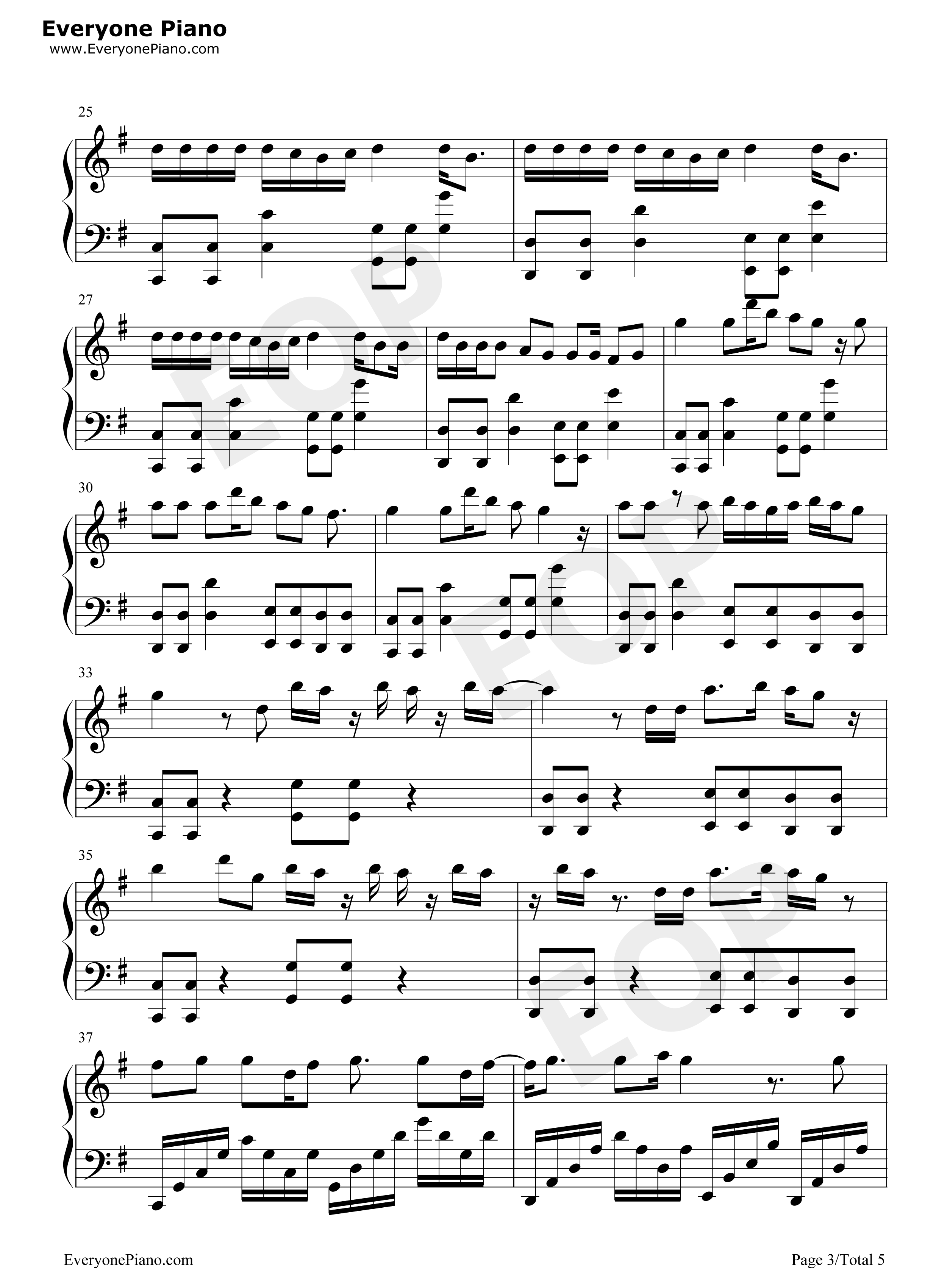 We_Are_Never_Ever_Getting_Back_Together钢琴谱_Taylor_Swift__泰勒·斯威夫特
